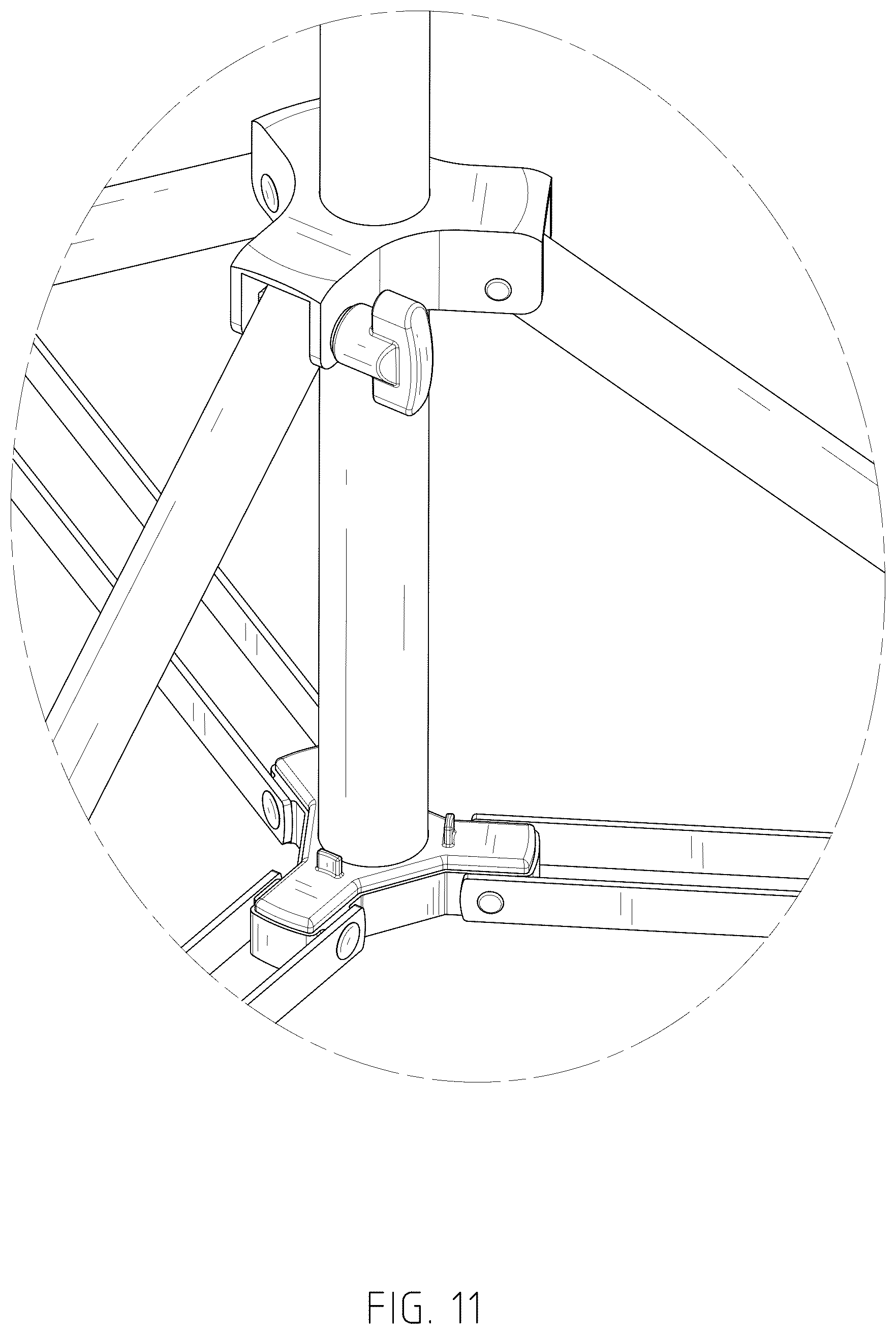 Patent USD1075887 Figure 11 – Light stand
