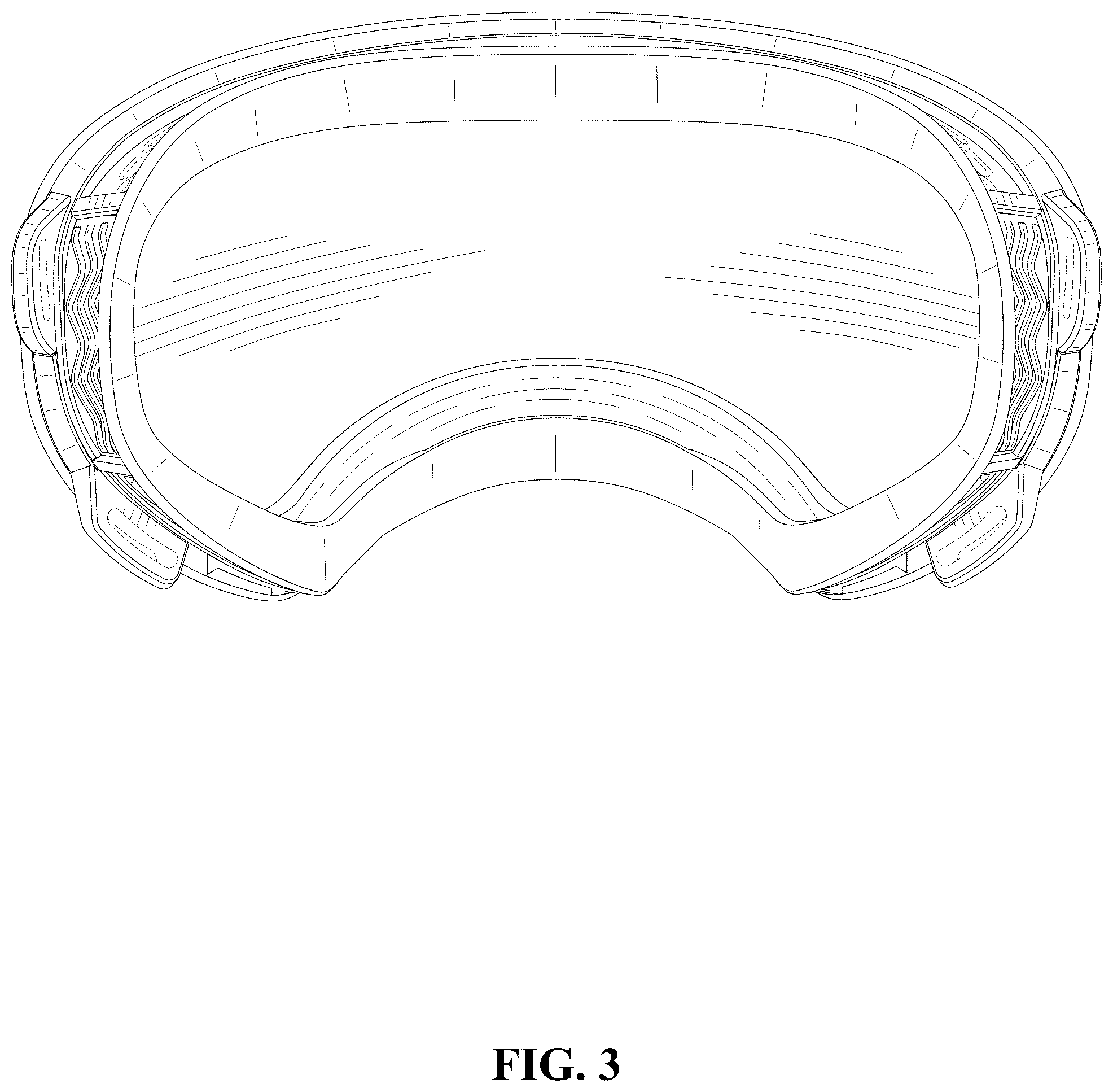Patent USD1075888 Figure 3 – Goggles