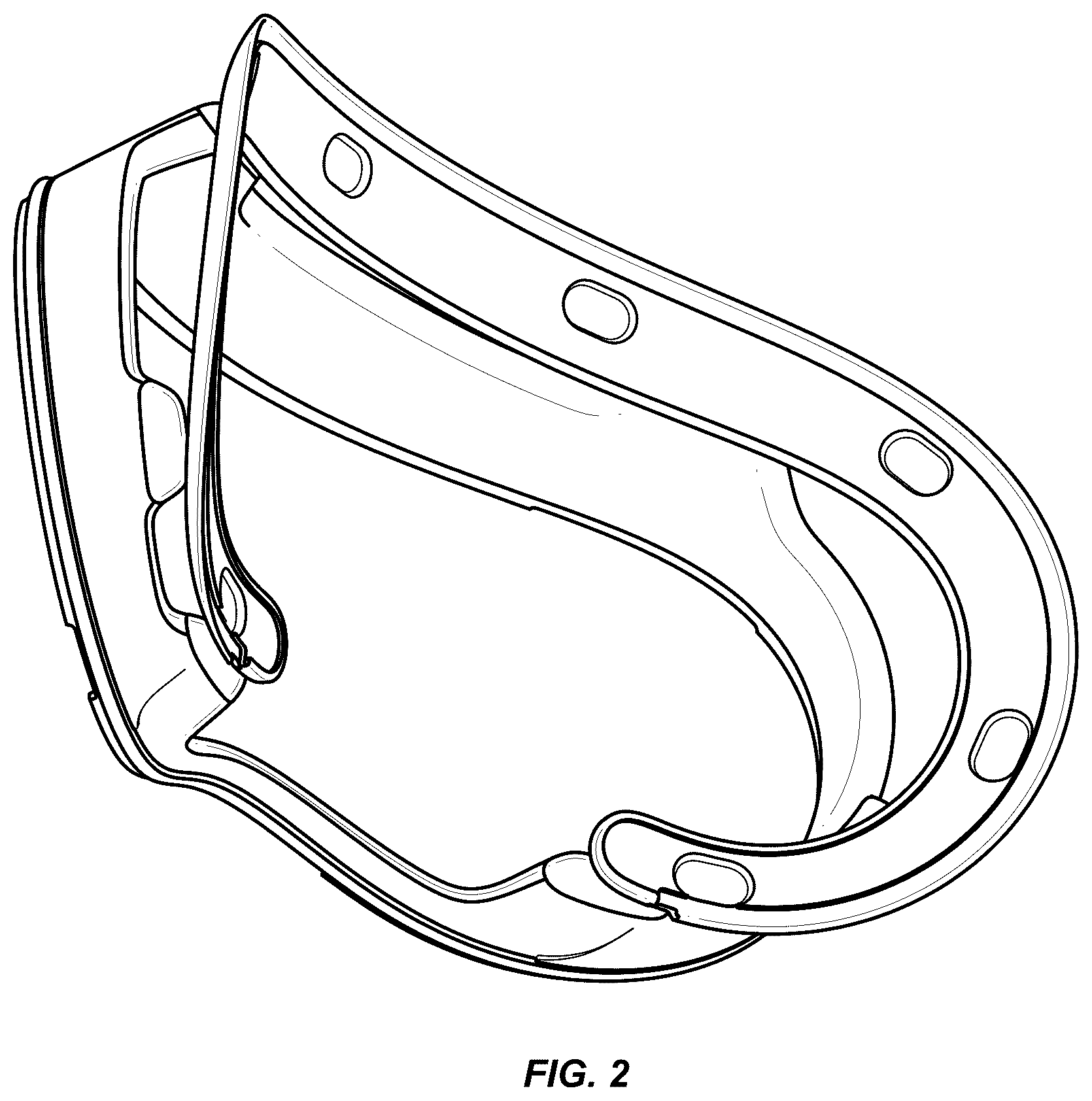 Patent USD1075889 Figure 2 – Frame