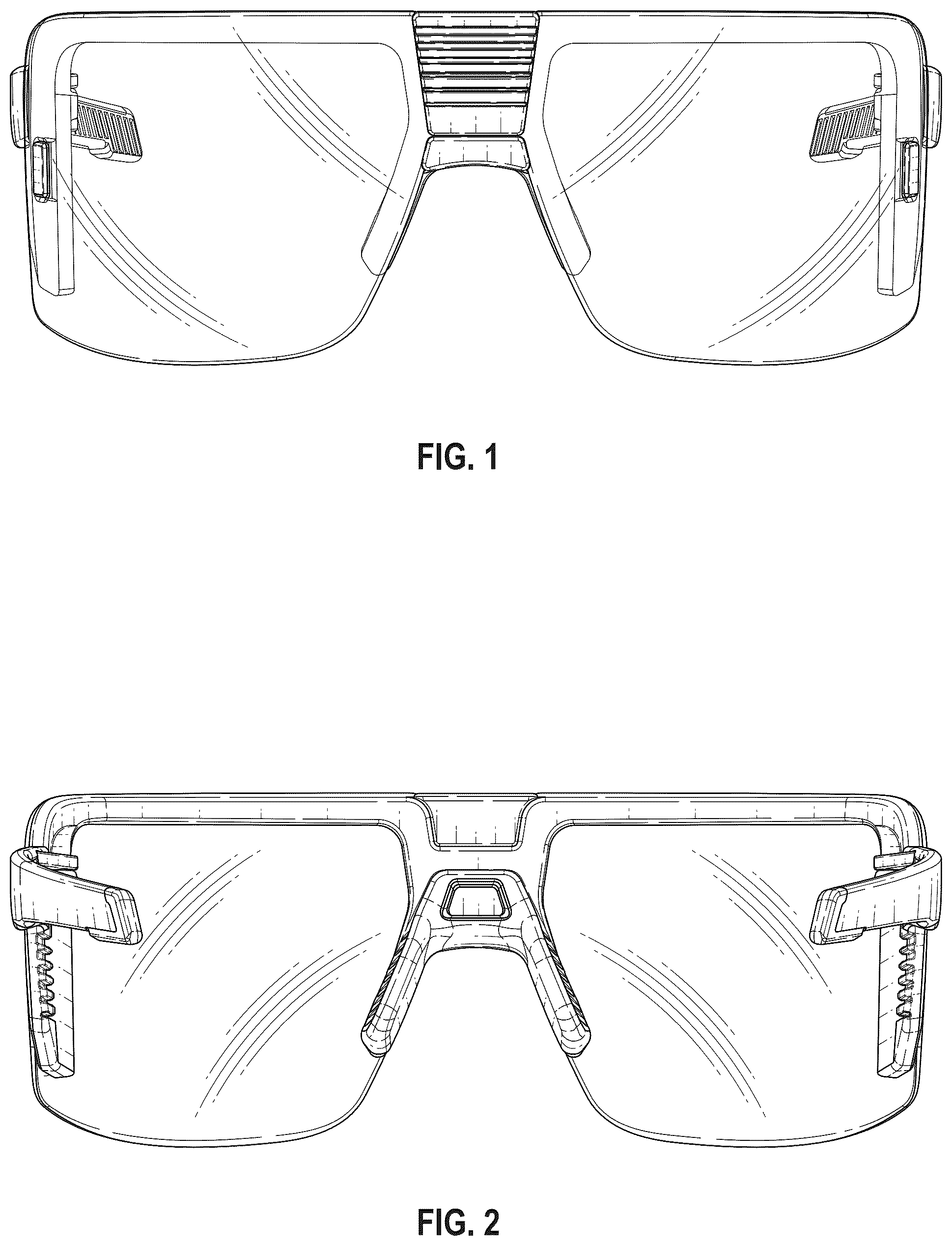 Patent USD1075891 — Eyewear — Figure 1