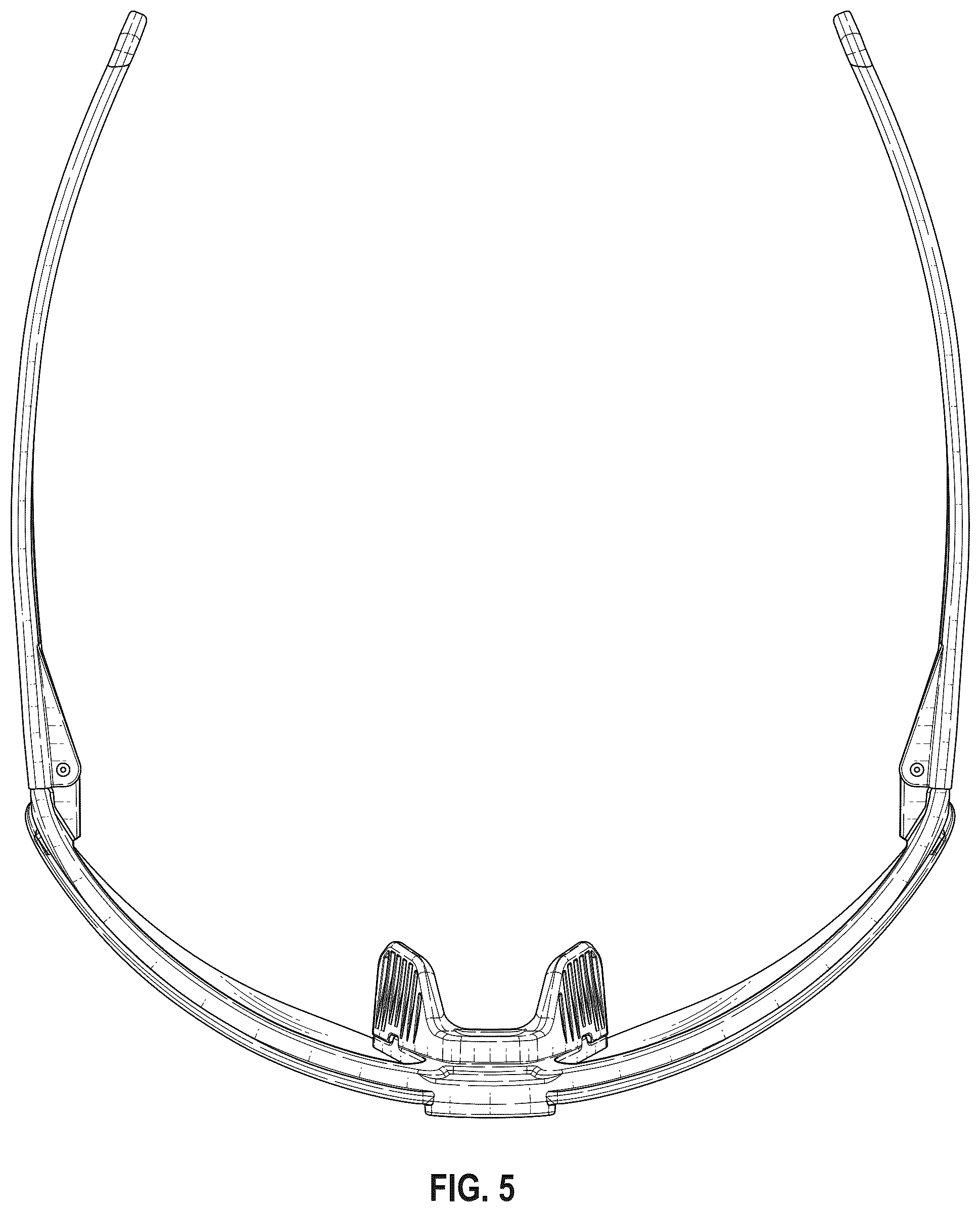 Patent USD1075891 Figure 3 – Eyewear