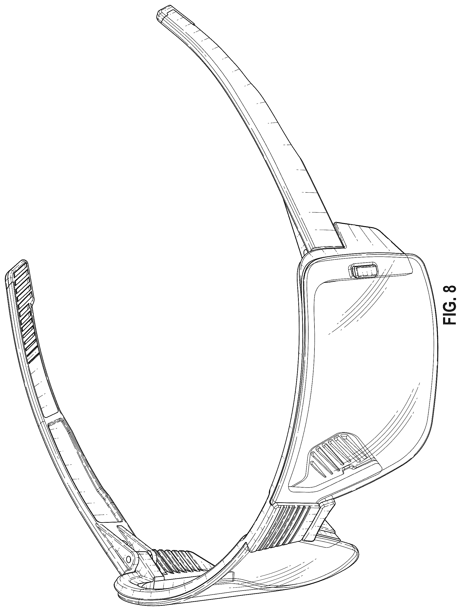 Patent USD1075891 Figure 6 – Eyewear