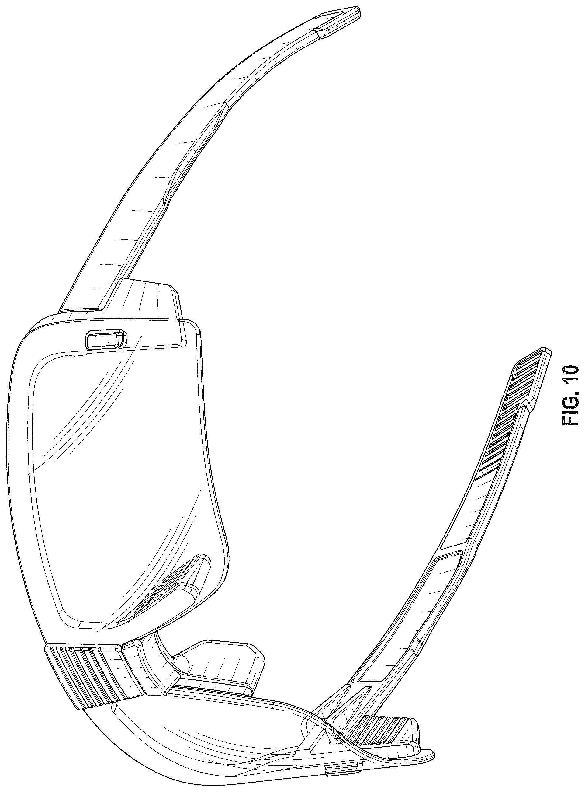 Patent USD1075891 Figure 8 – Eyewear