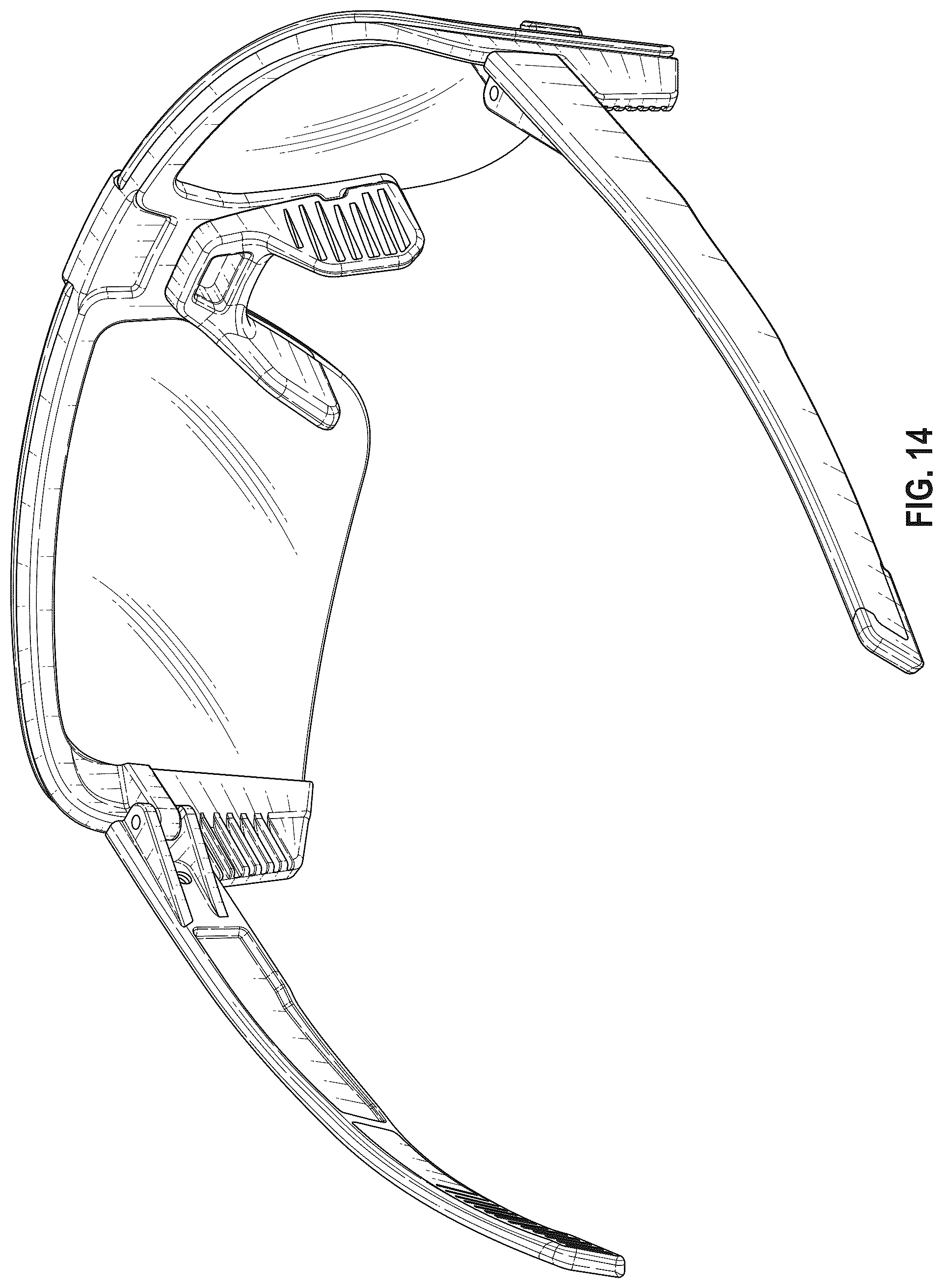 Patent USD1075891 Figure 12 – Eyewear