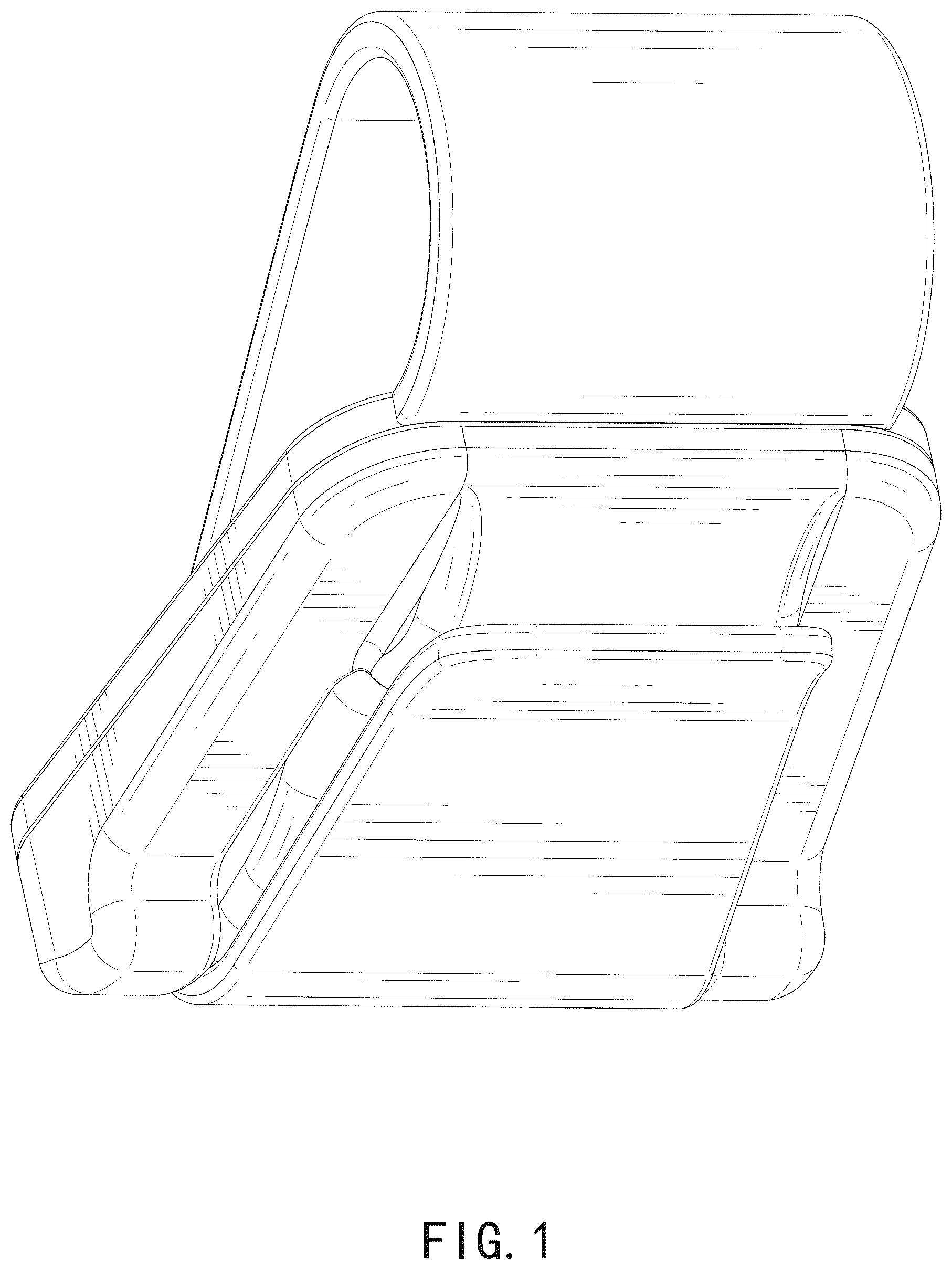 Patent USD1075892 Figure 1 – Eyeglass clip