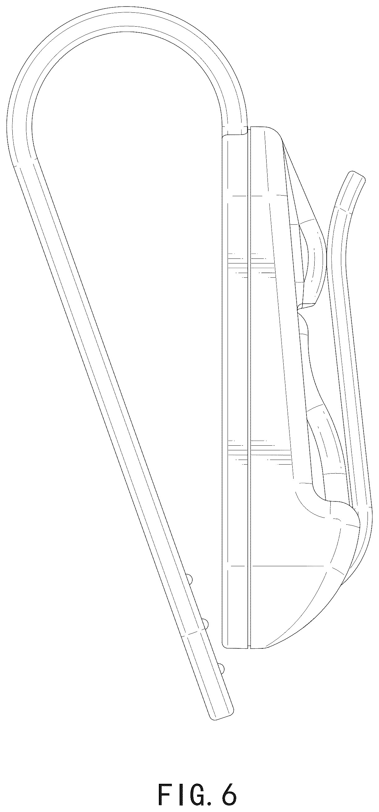 Patent USD1075892 Figure 6 – Eyeglass clip