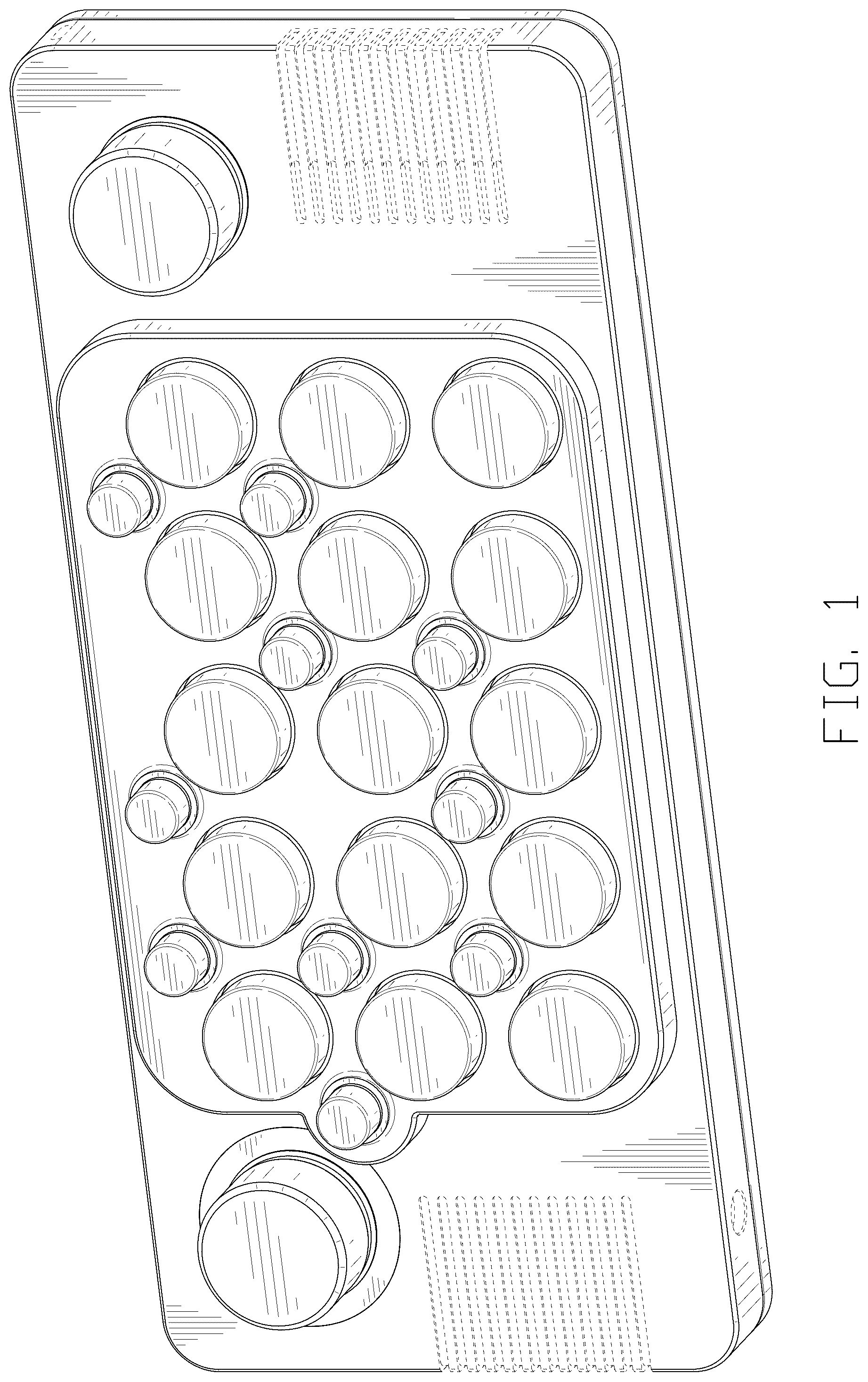 Patent USD1075893 Figure 1 – Midi keyboard