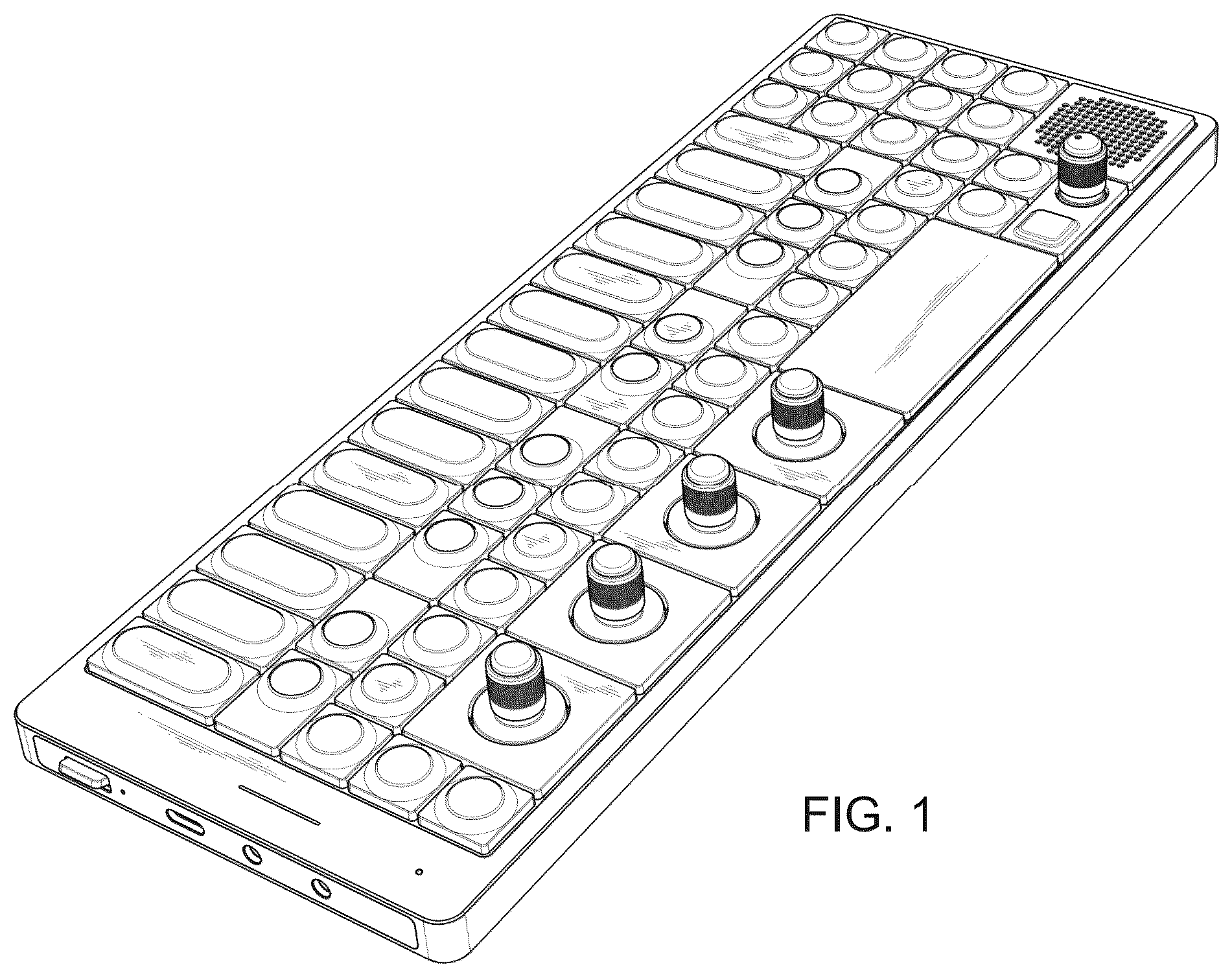 Patent USD1075894 Figure 1 – Synthesizer