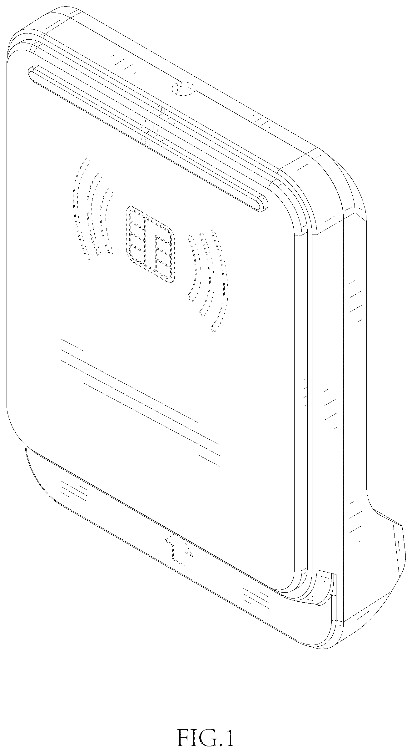 Patent USD1075899 — Card reader — Figure 1