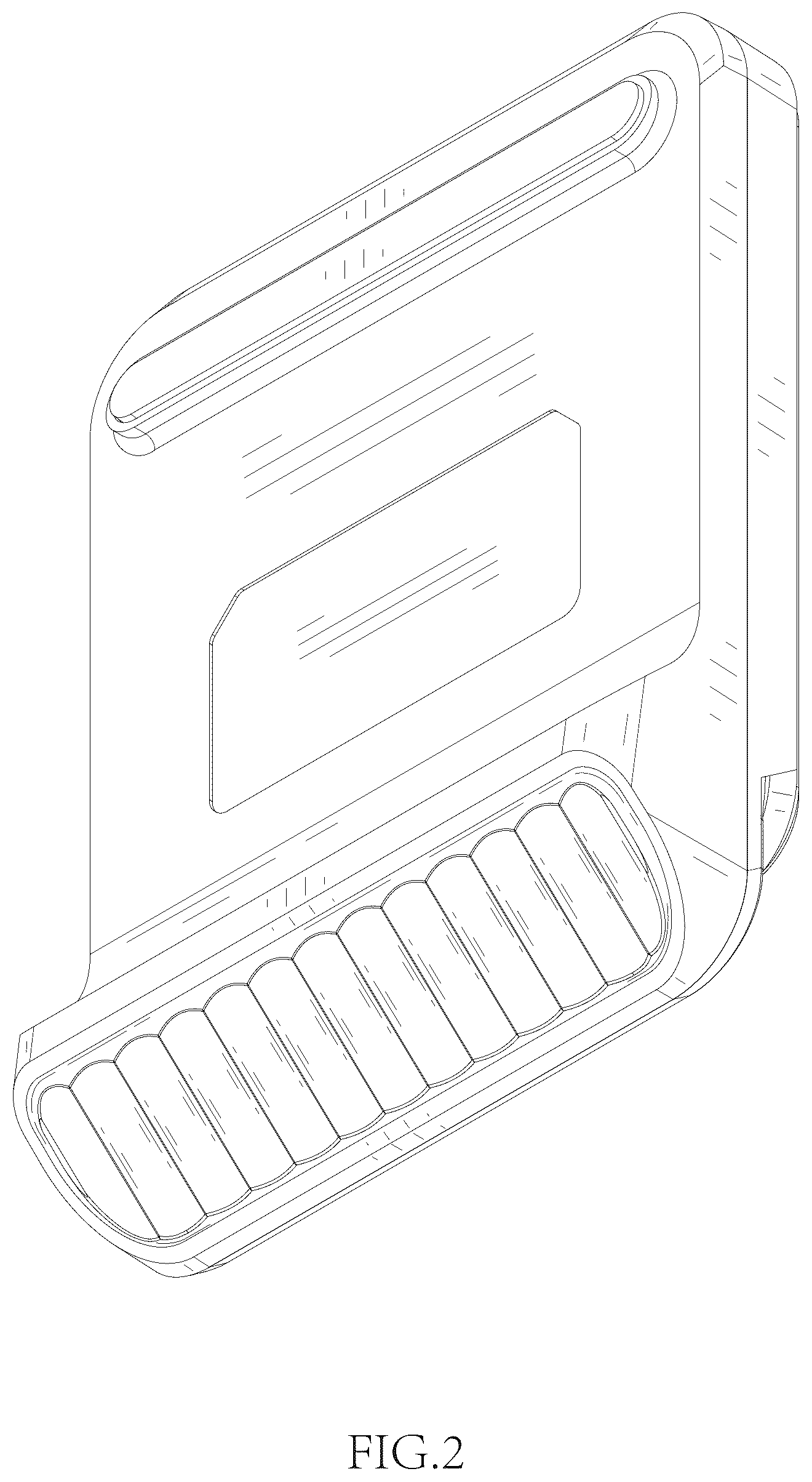 Patent USD1075899 Figure 2 – Card reader