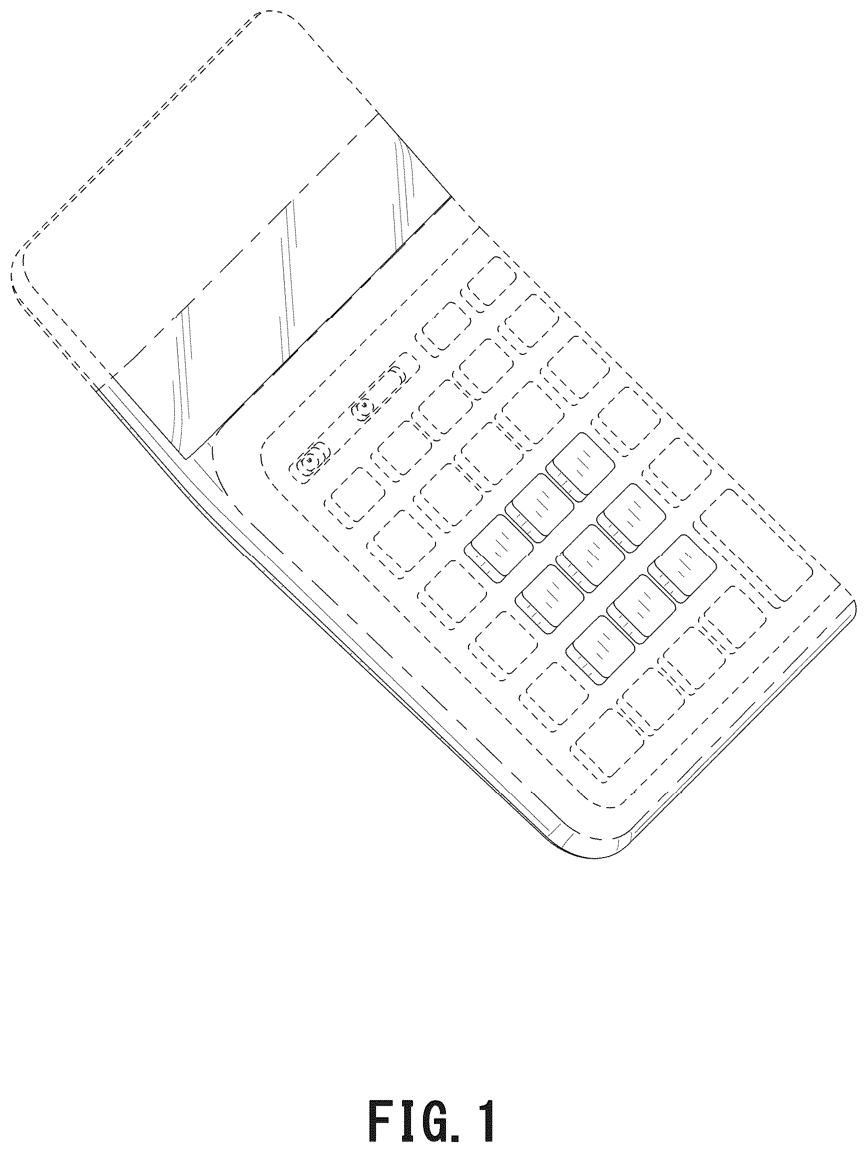 Patent USD1075901 Figure 1 – Electronic calculator