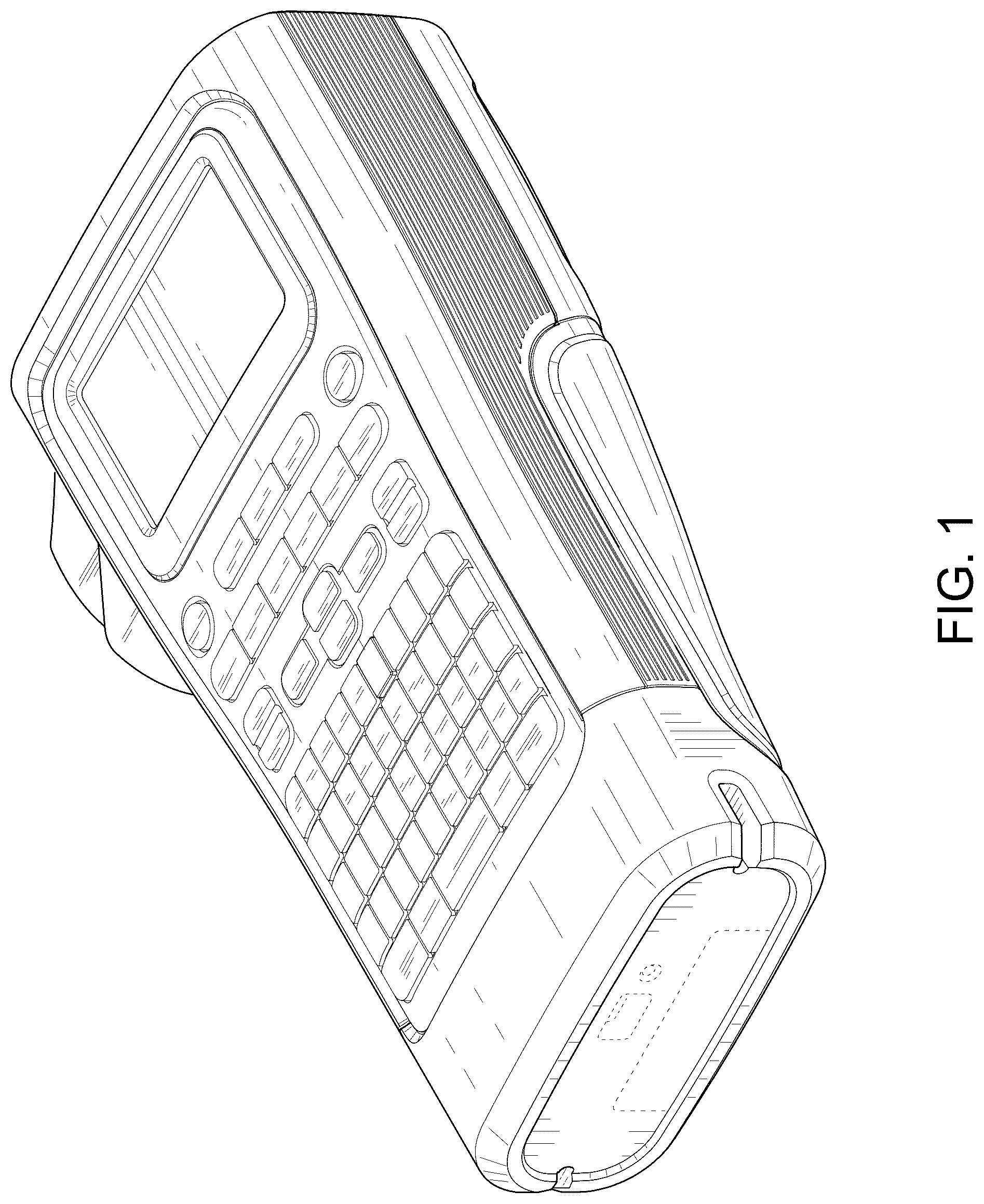 Patent USD1075903 Figure 1 – Tape printer