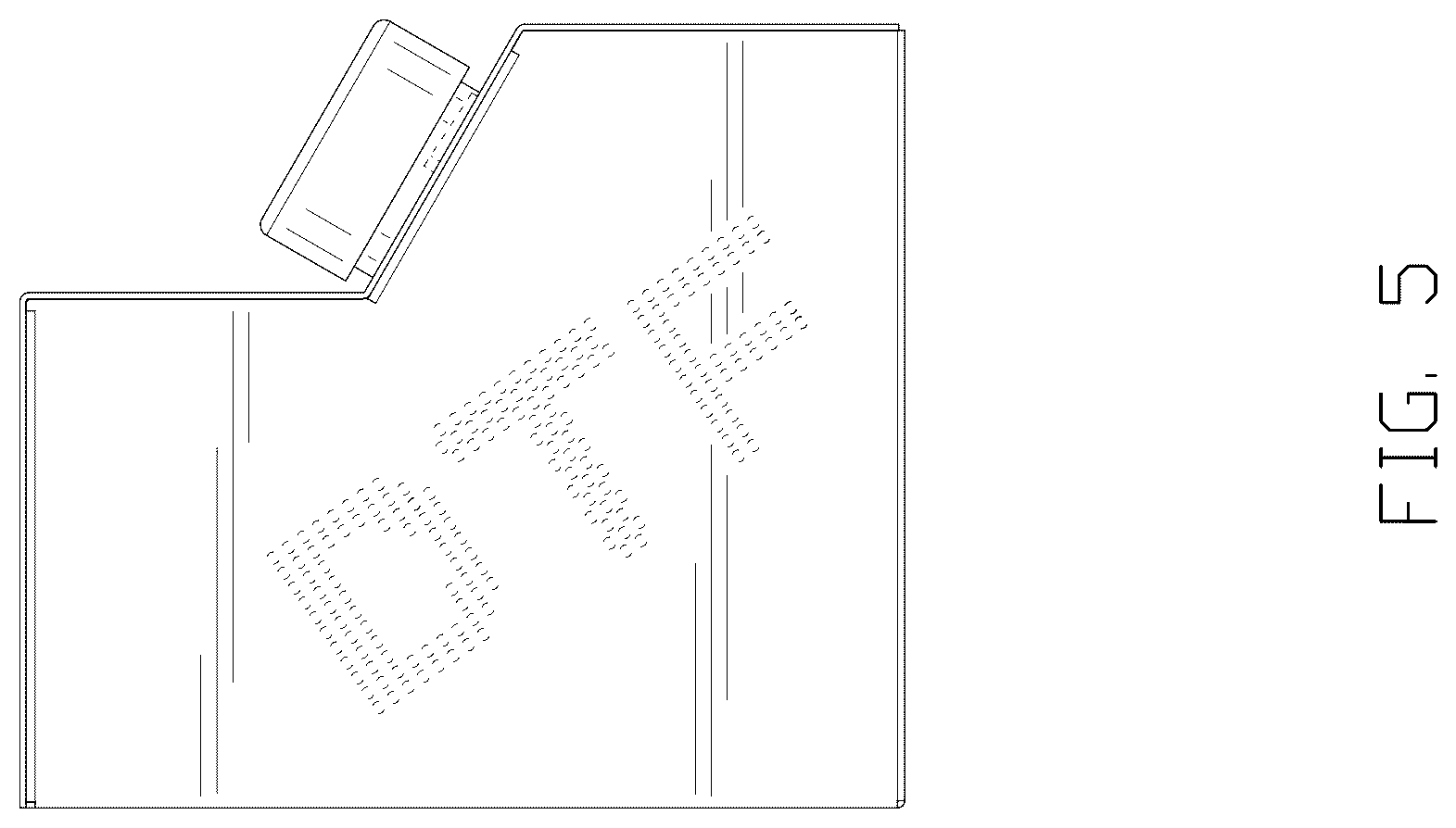 Patent USD1075909 Figure 5 – Ink supply system