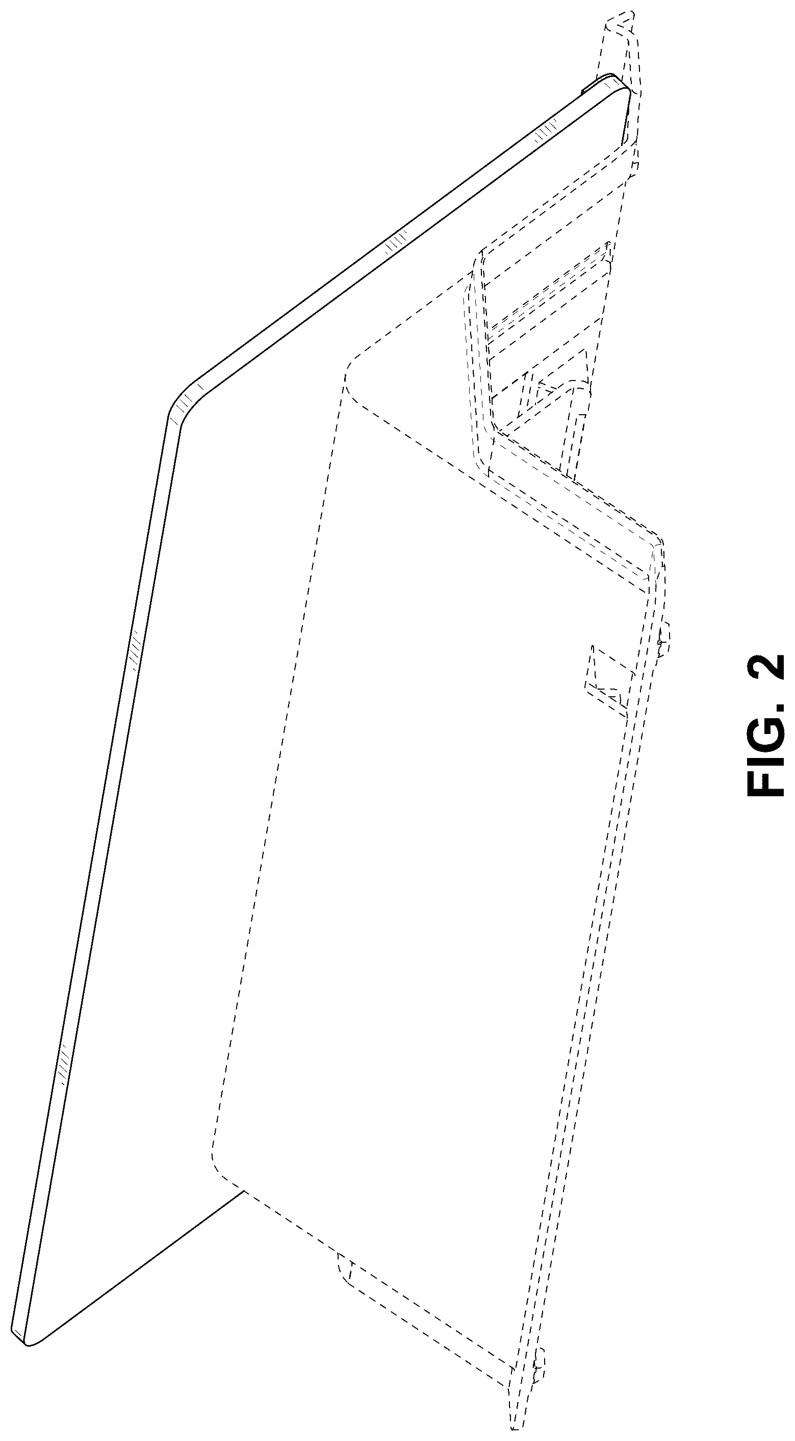 Patent USD1075910 Figure 2 – Multi-color illuminated whiteboard