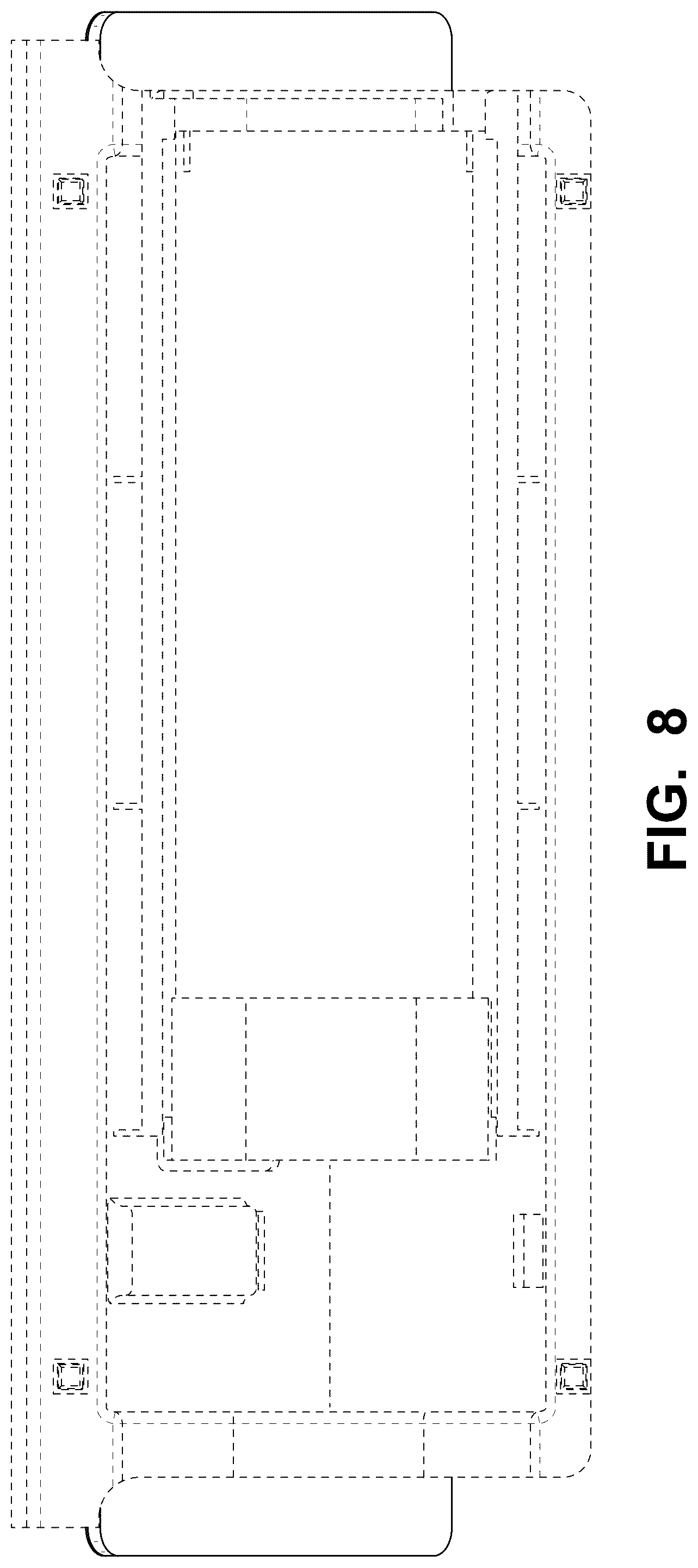 Patent USD1075910 Figure 7 – Multi-color illuminated whiteboard