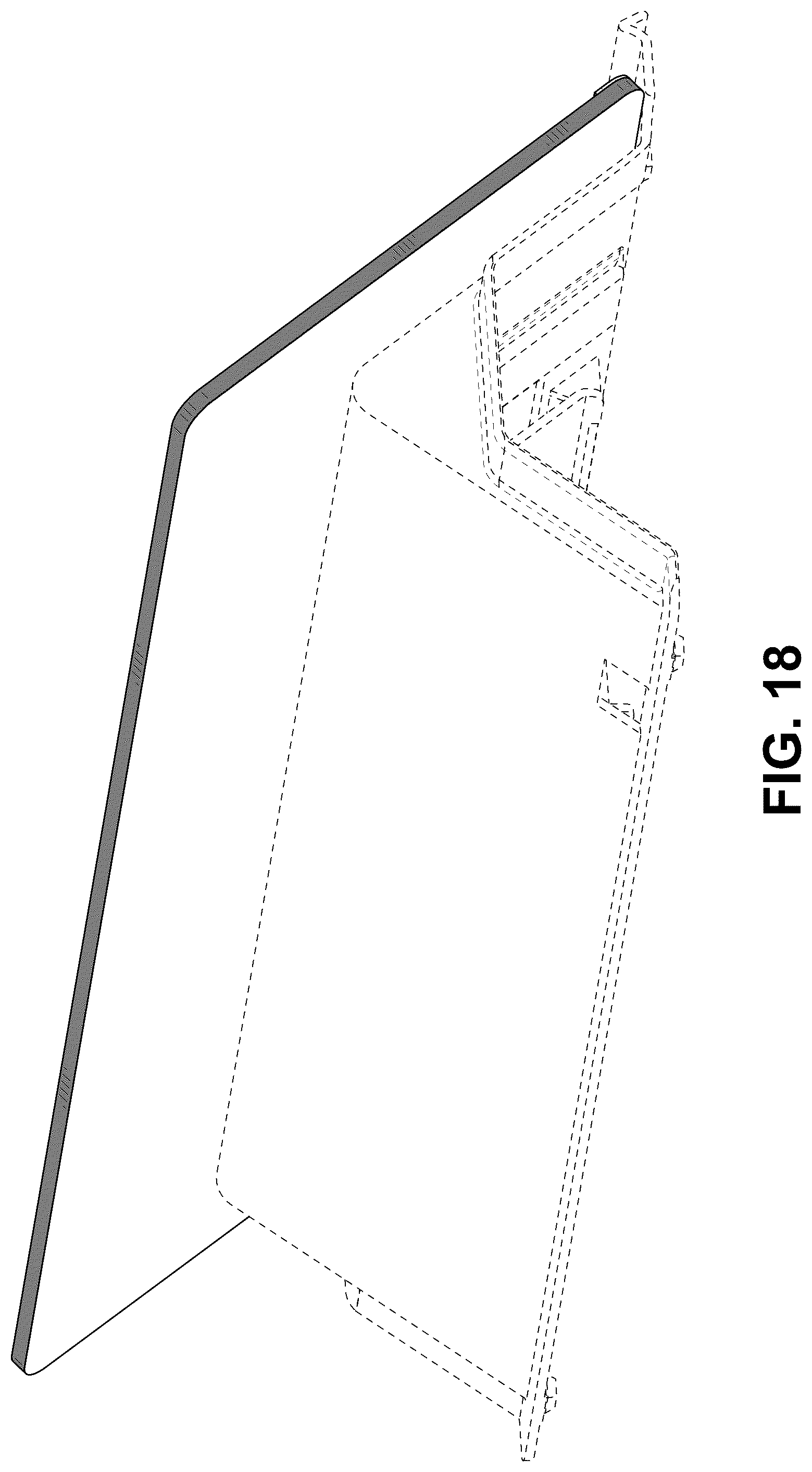 Patent USD1075910 Figure 16 – Multi-color illuminated whiteboard