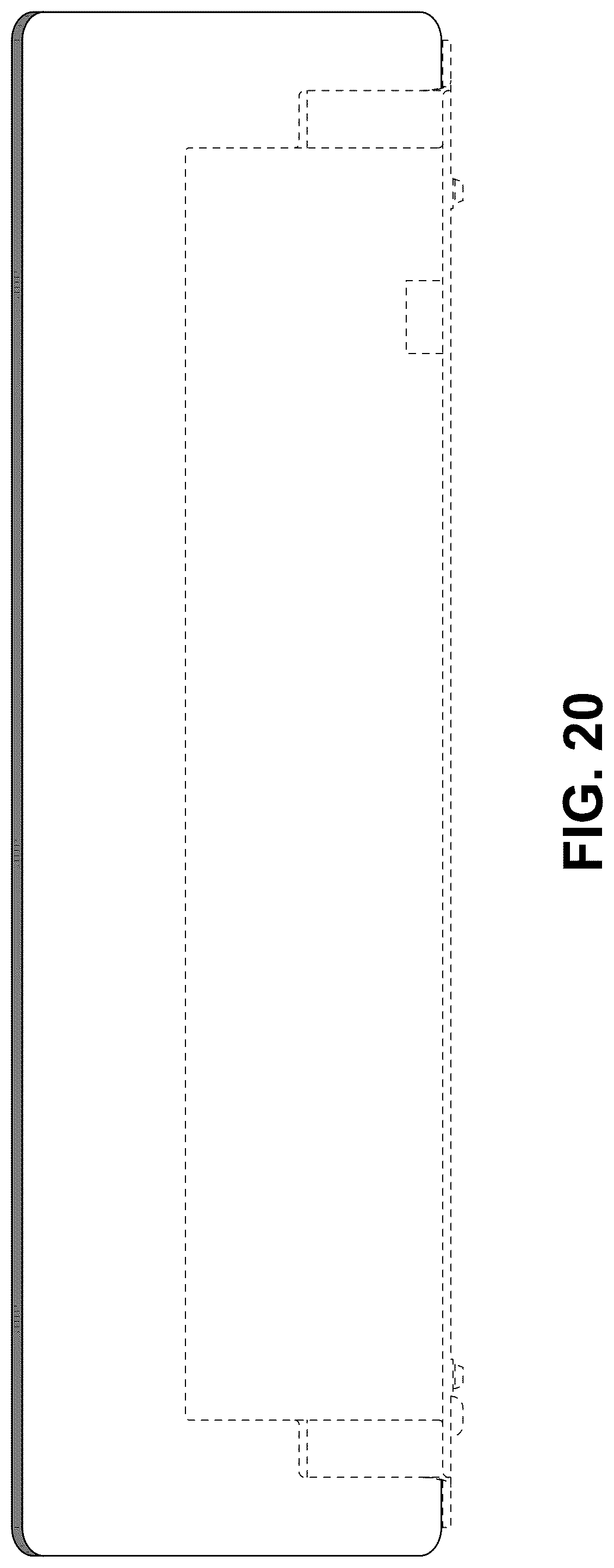 Patent USD1075910 Figure 18 – Multi-color illuminated whiteboard