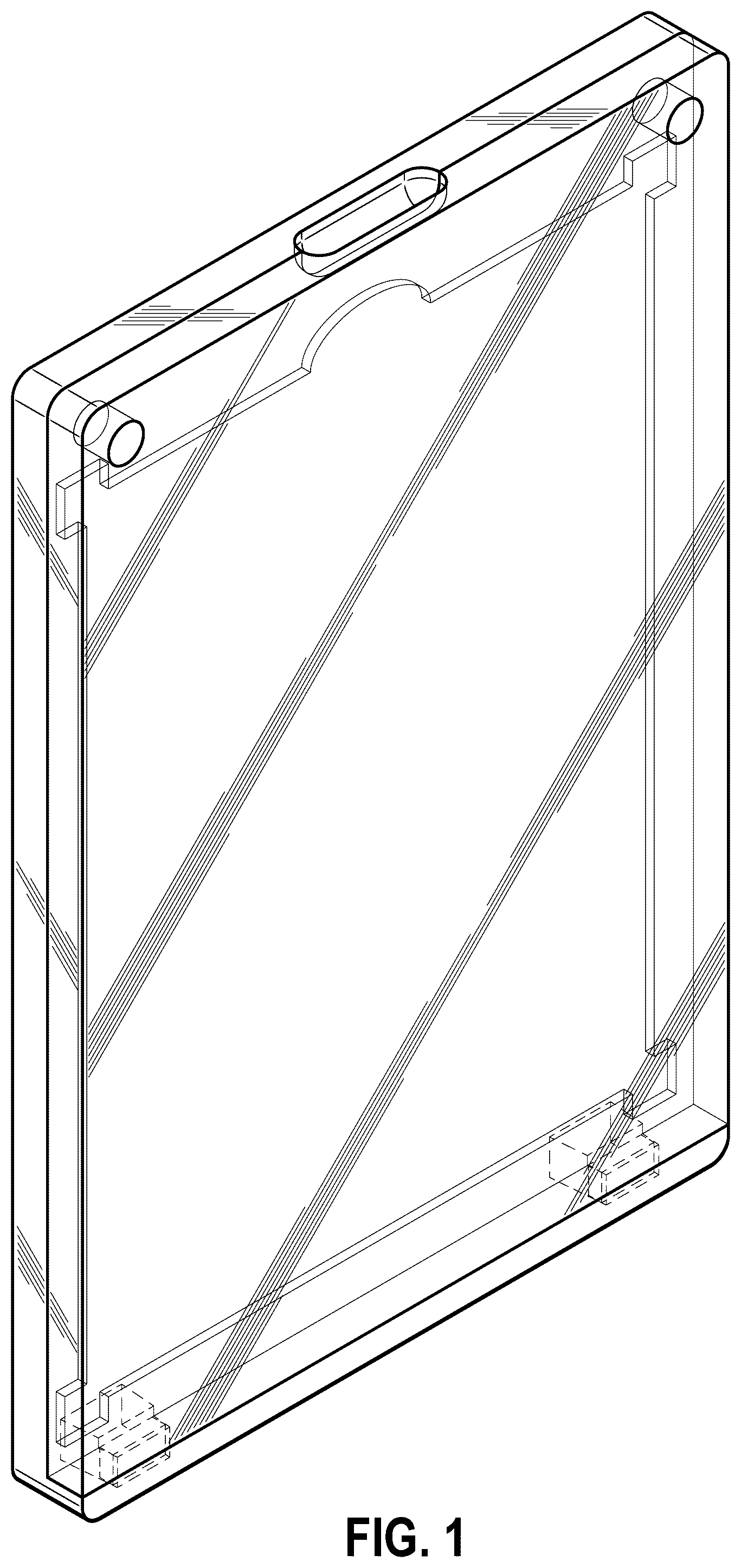 Patent USD1075922 Figure 1 – Card holder