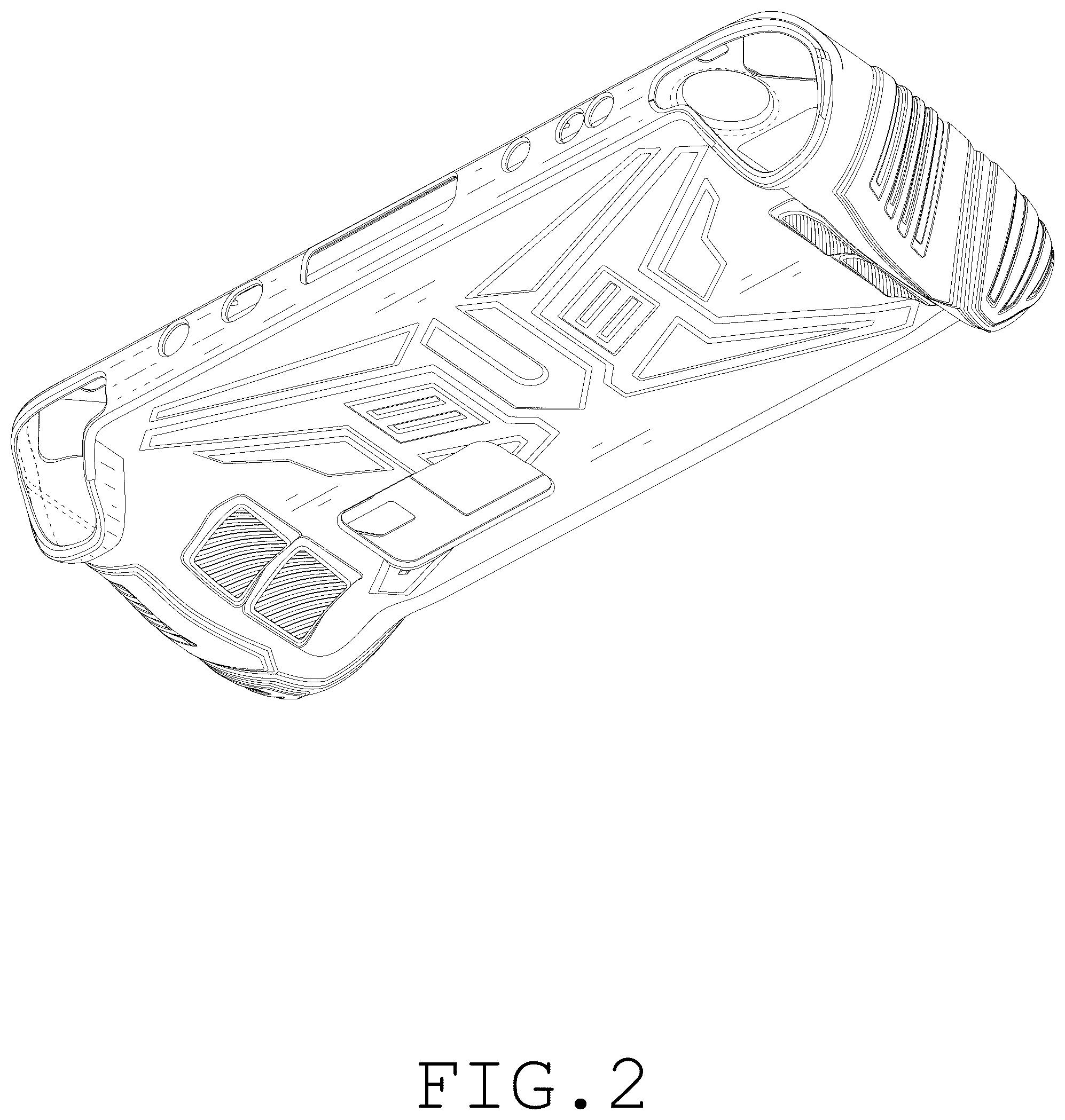 Patent USD1075926 Figure 2 – Protective case for game device