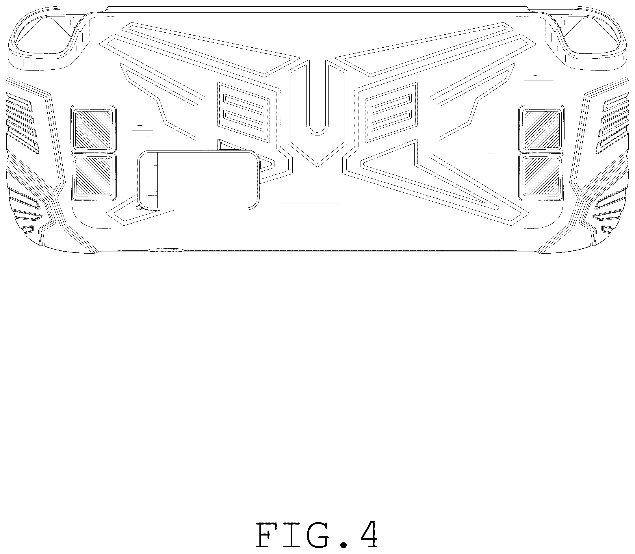 Patent USD1075926 Figure 4 – Protective case for game device