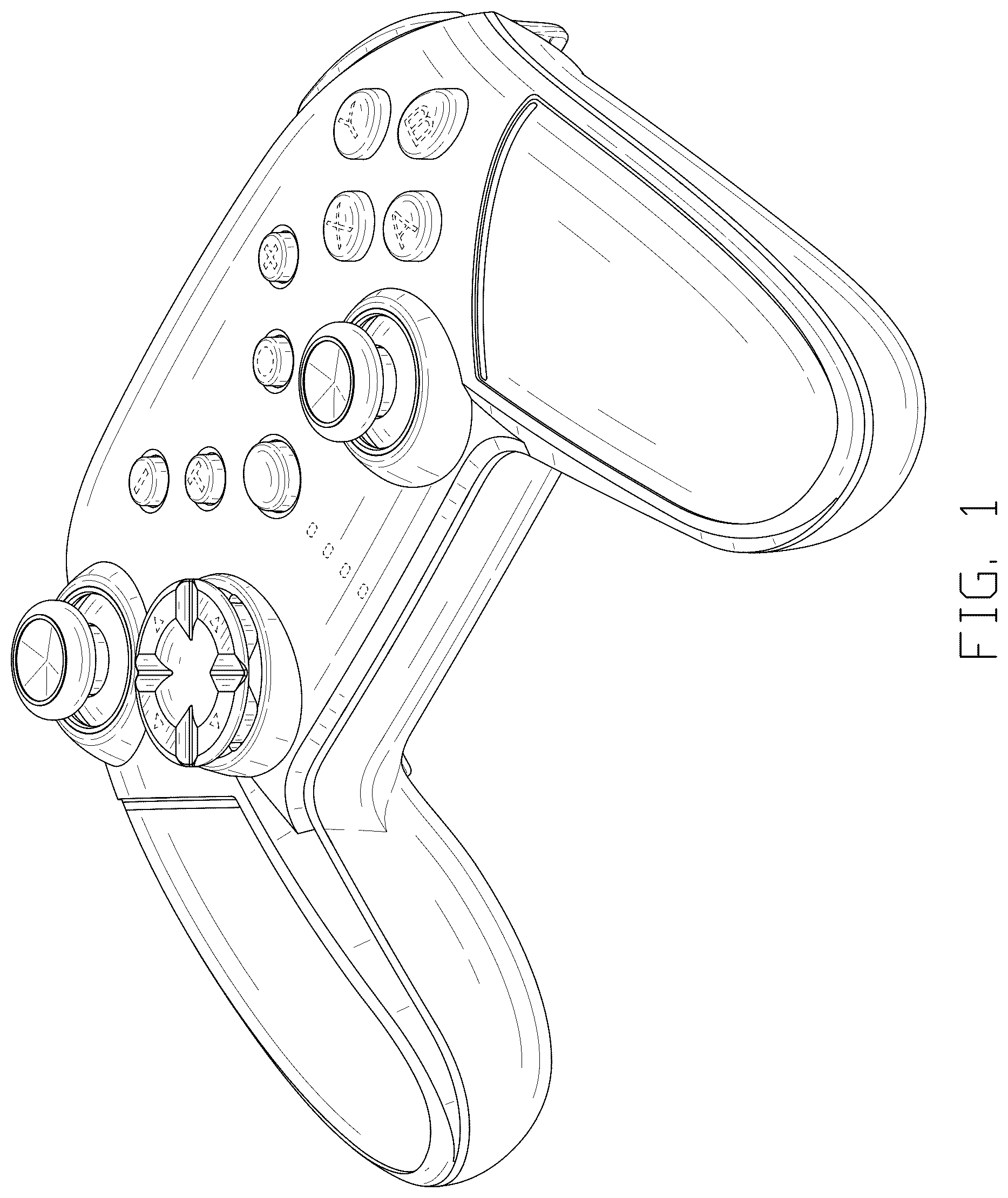 Patent USD1075927 — Gamepad — Figure 1