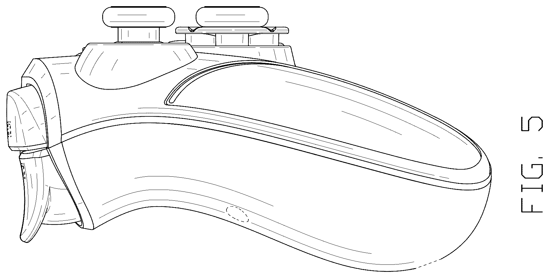 Patent USD1075927 Figure 5 – Gamepad