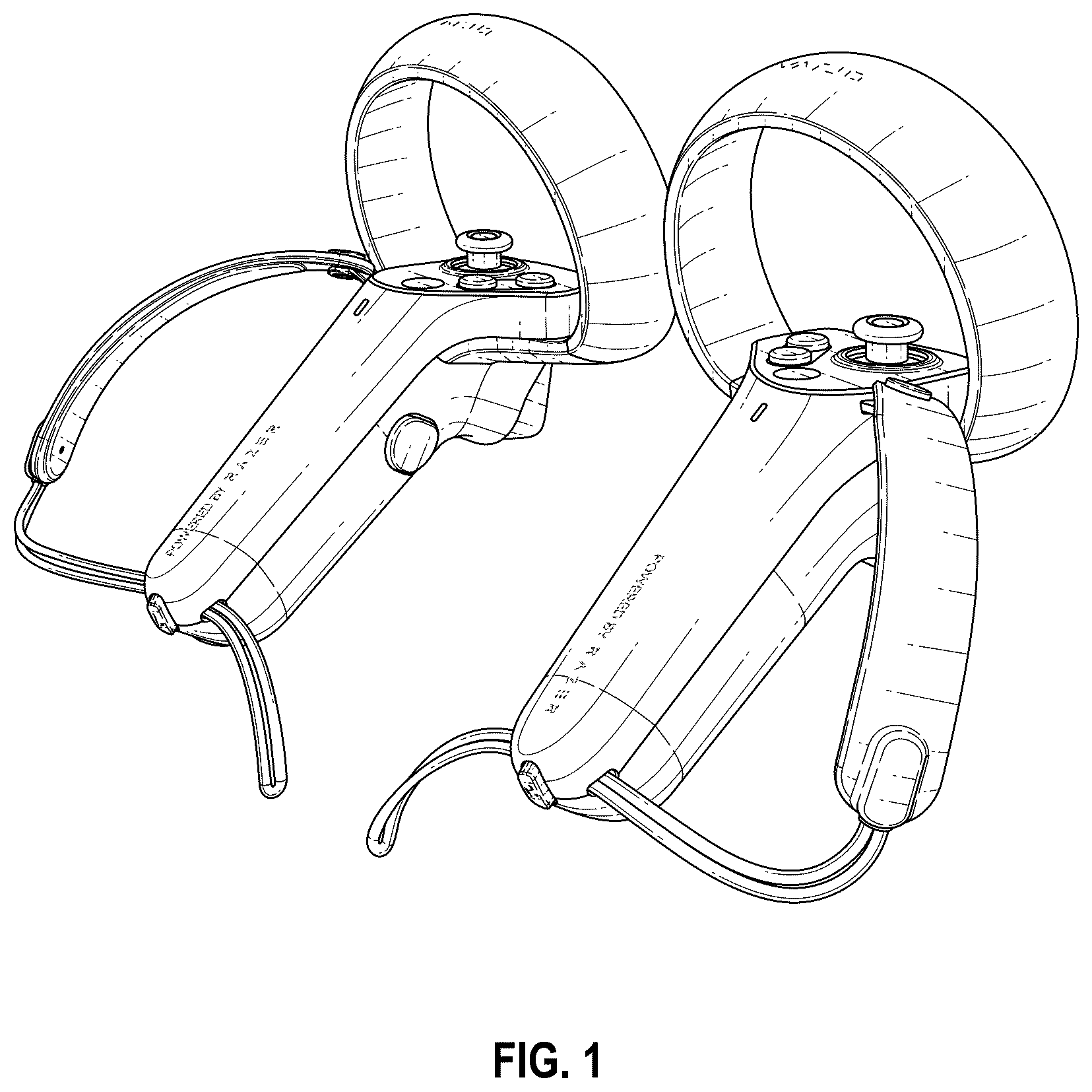 Patent USD1075928 Figure 1 – Controller