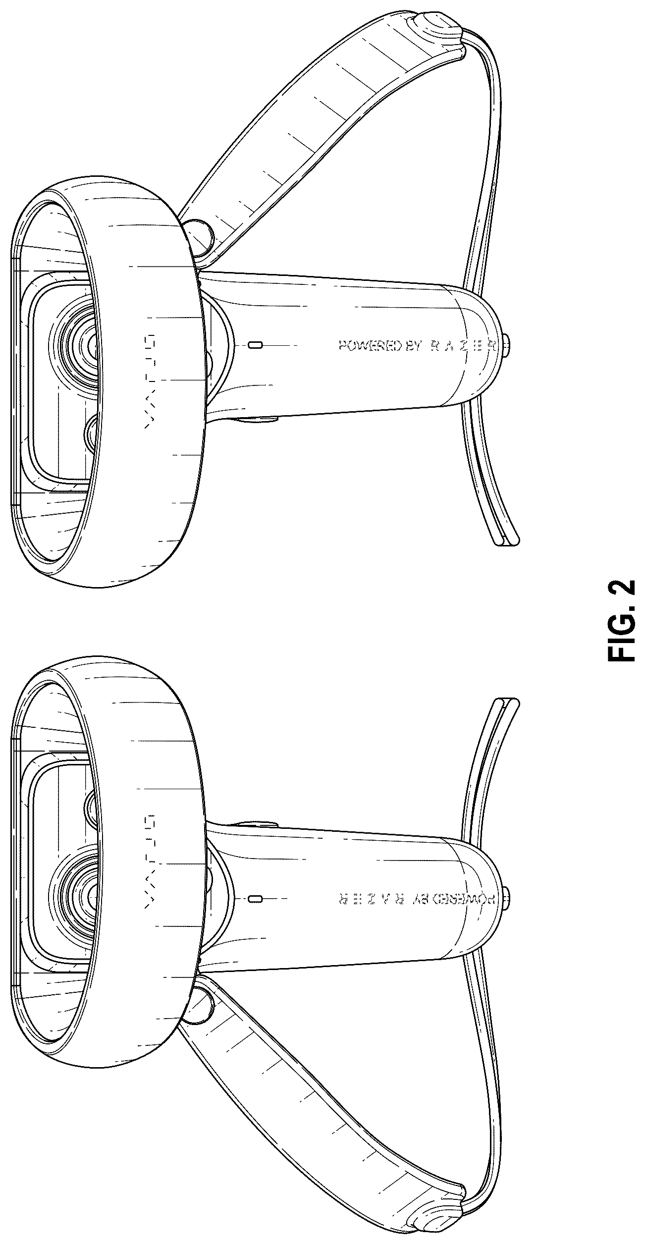 Patent USD1075928 Figure 2 – Controller