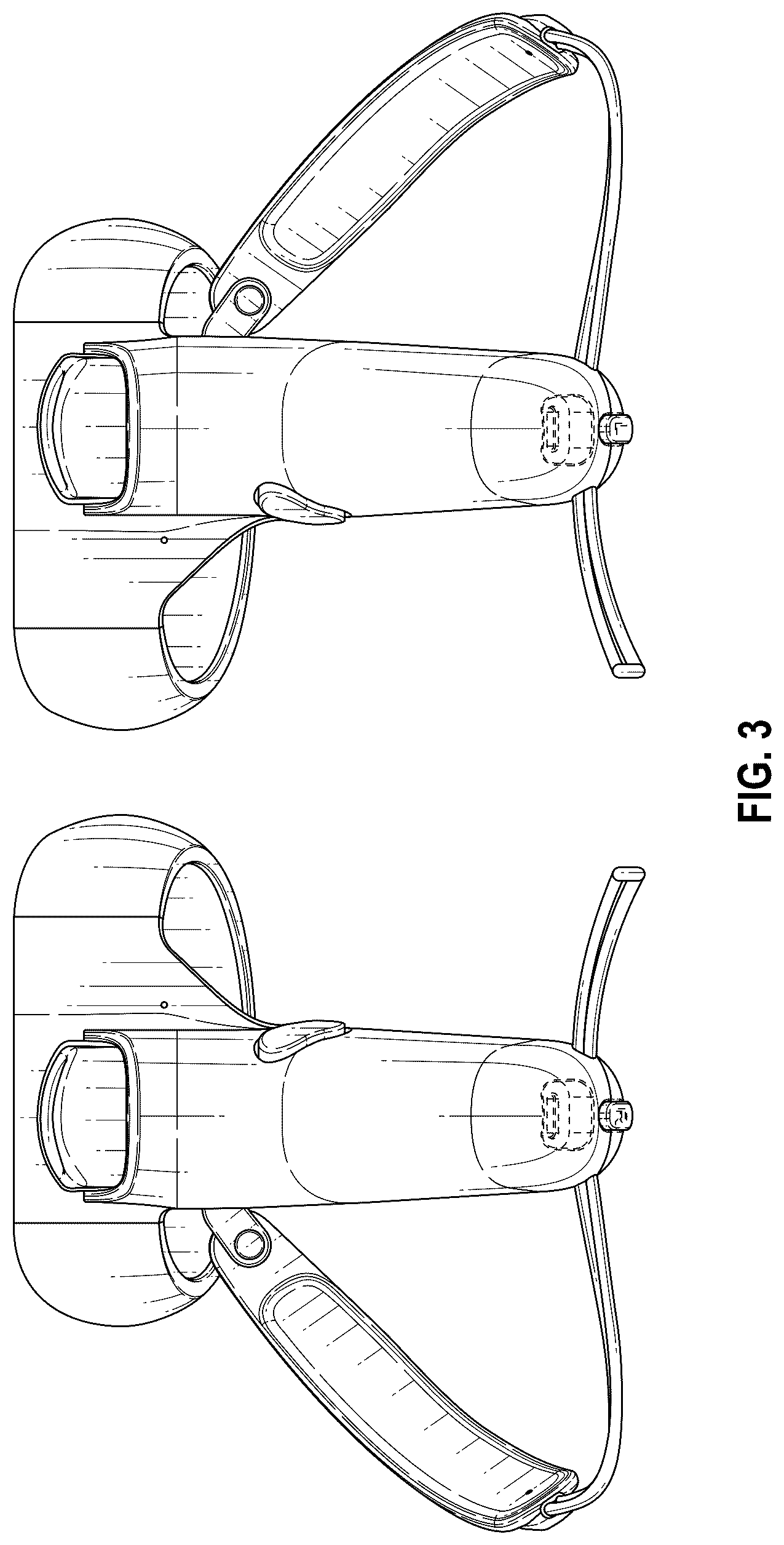 Patent USD1075928 Figure 3 – Controller