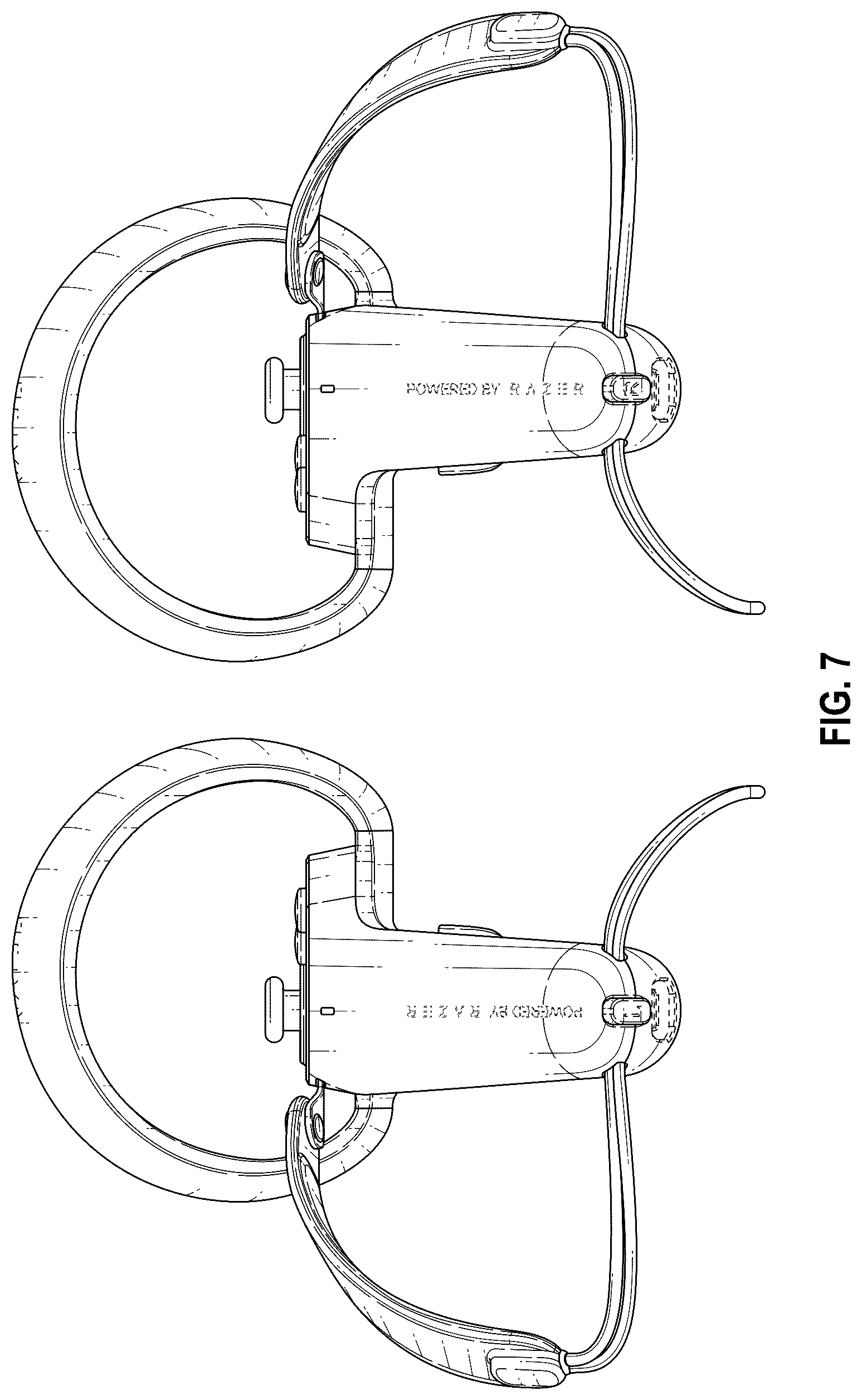 Patent USD1075928 Figure 7 – Controller