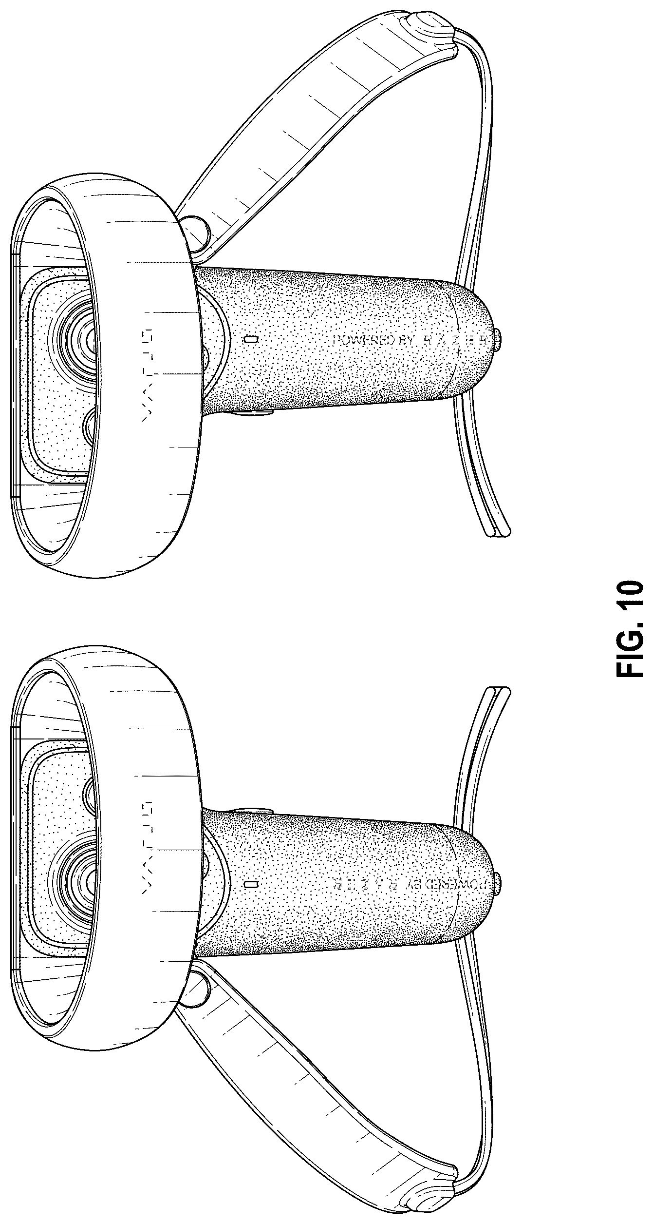 Patent USD1075928 Figure 10 – Controller