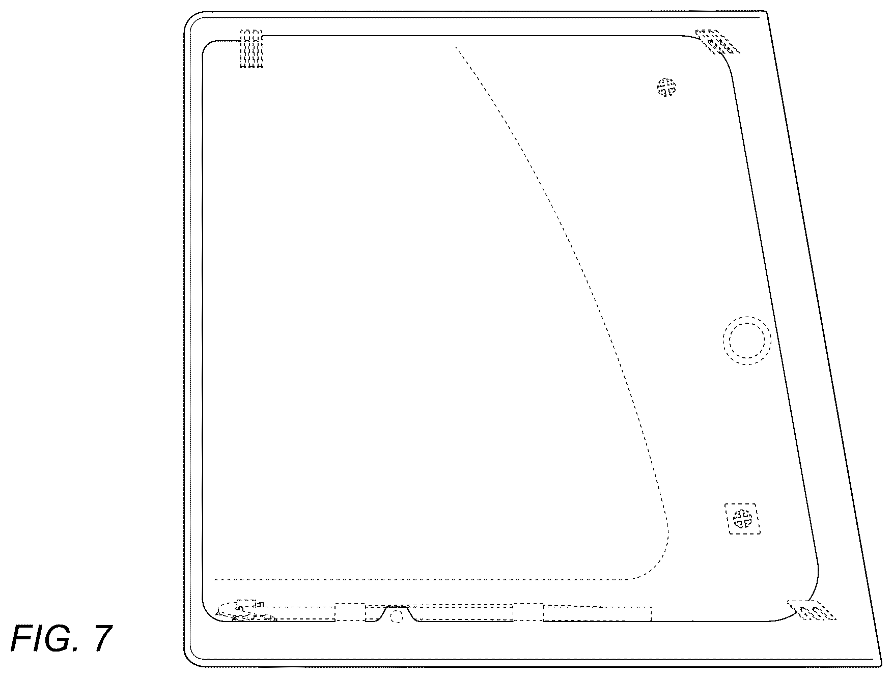 Patent USD1075929 Figure 5 – Cover for electronic device