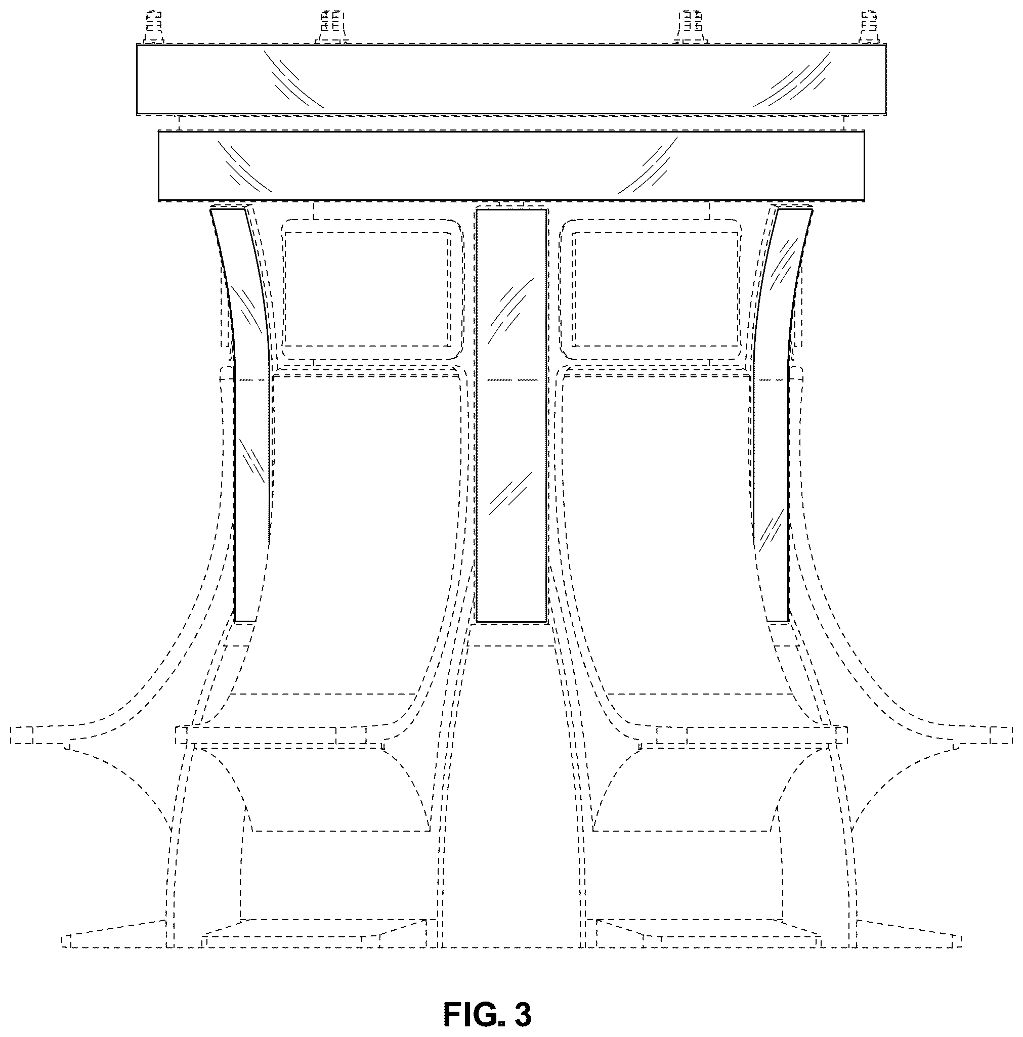 Patent USD1075931 Figure 3 – Gaming machine