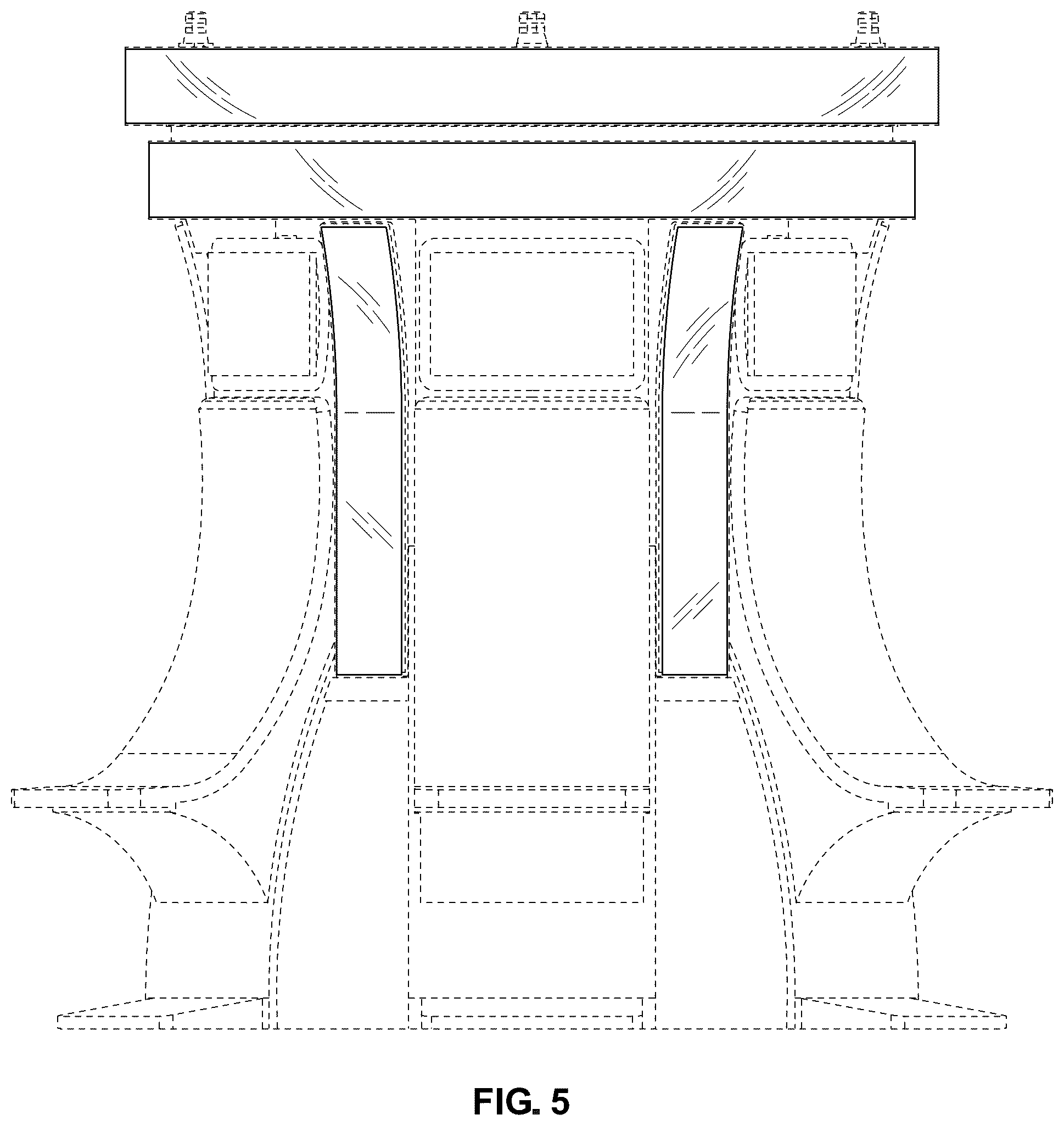 Patent USD1075931 Figure 5 – Gaming machine
