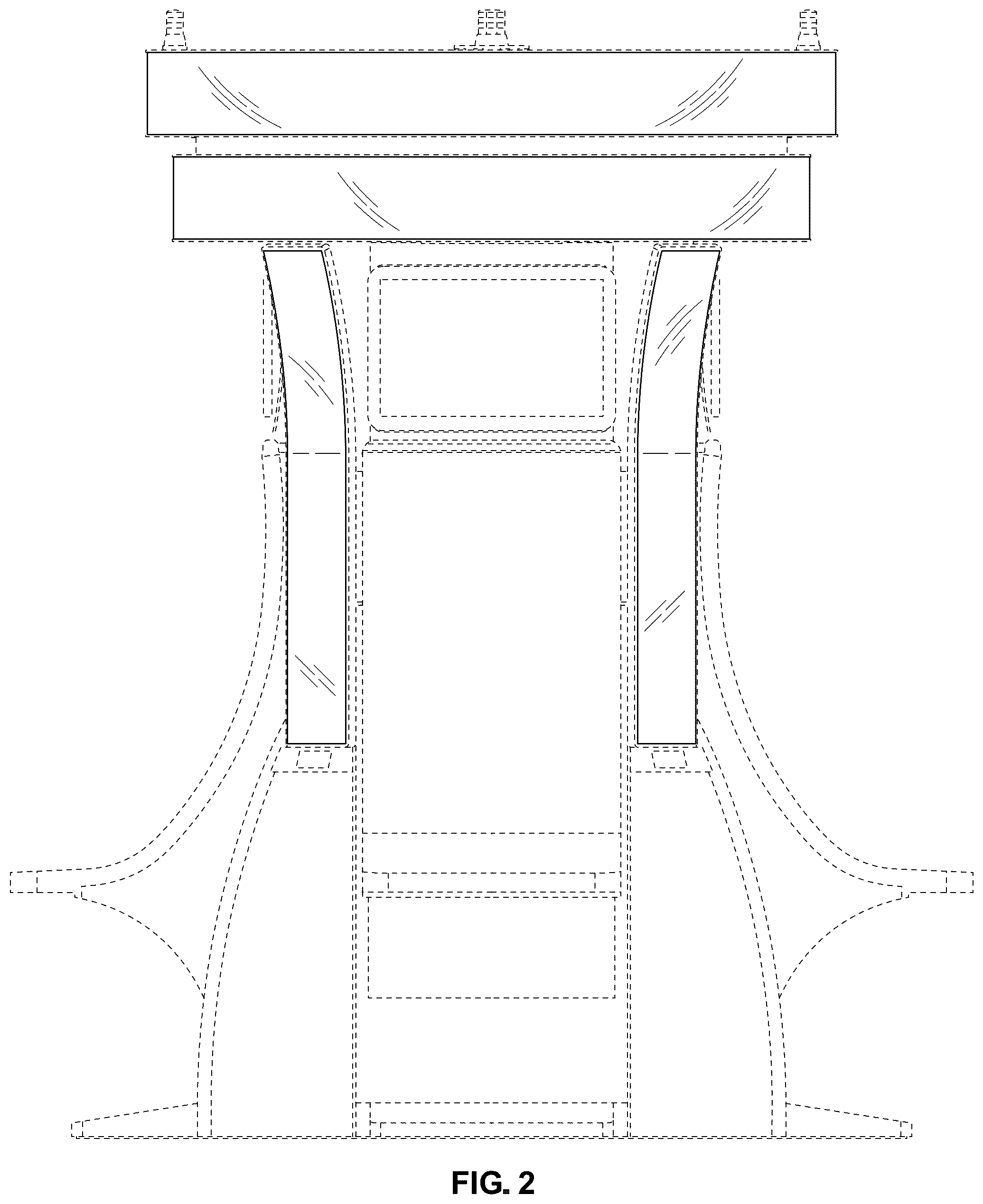 Patent USD1075932 Figure 2 – Gaming machine