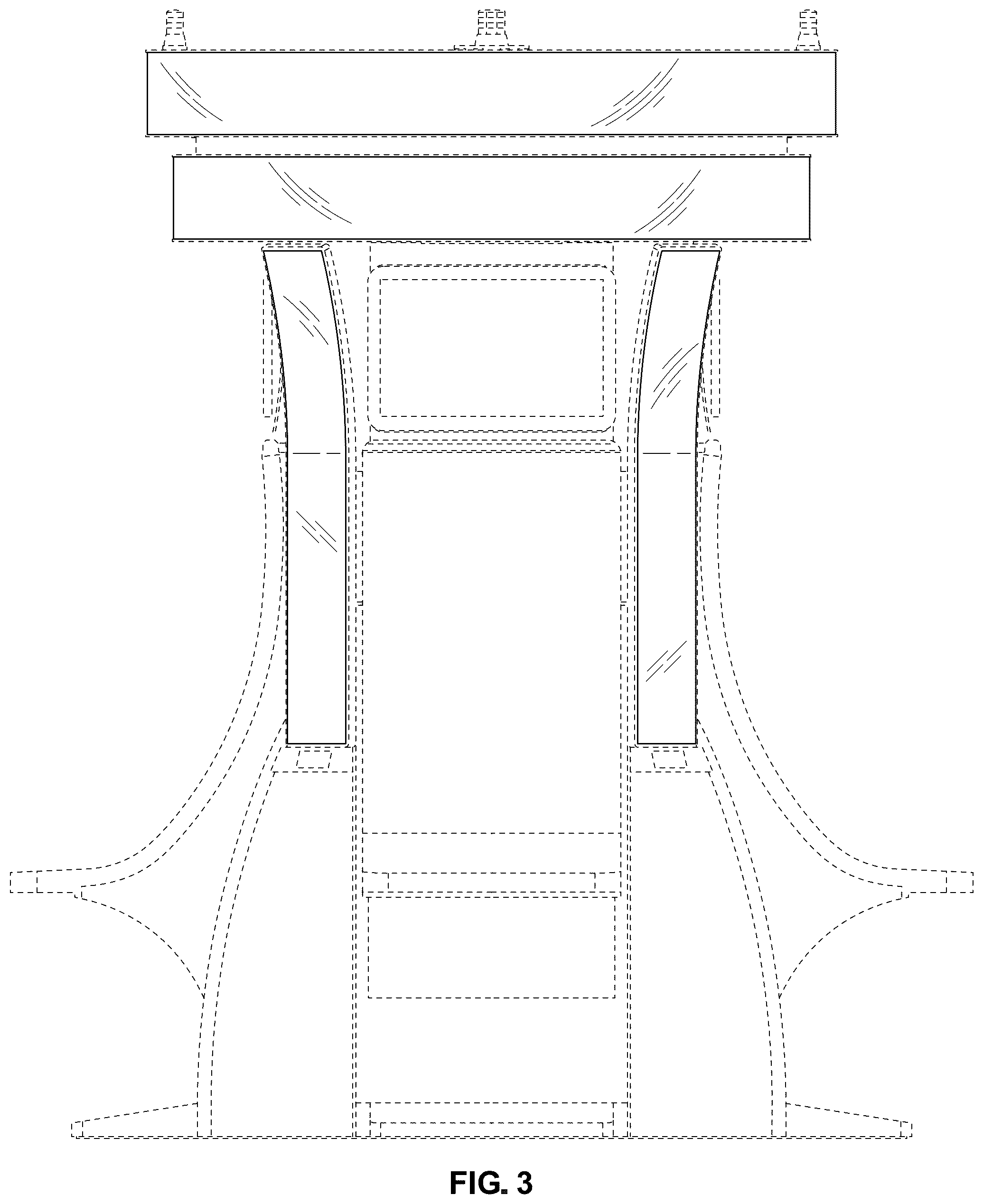 Patent USD1075932 Figure 3 – Gaming machine