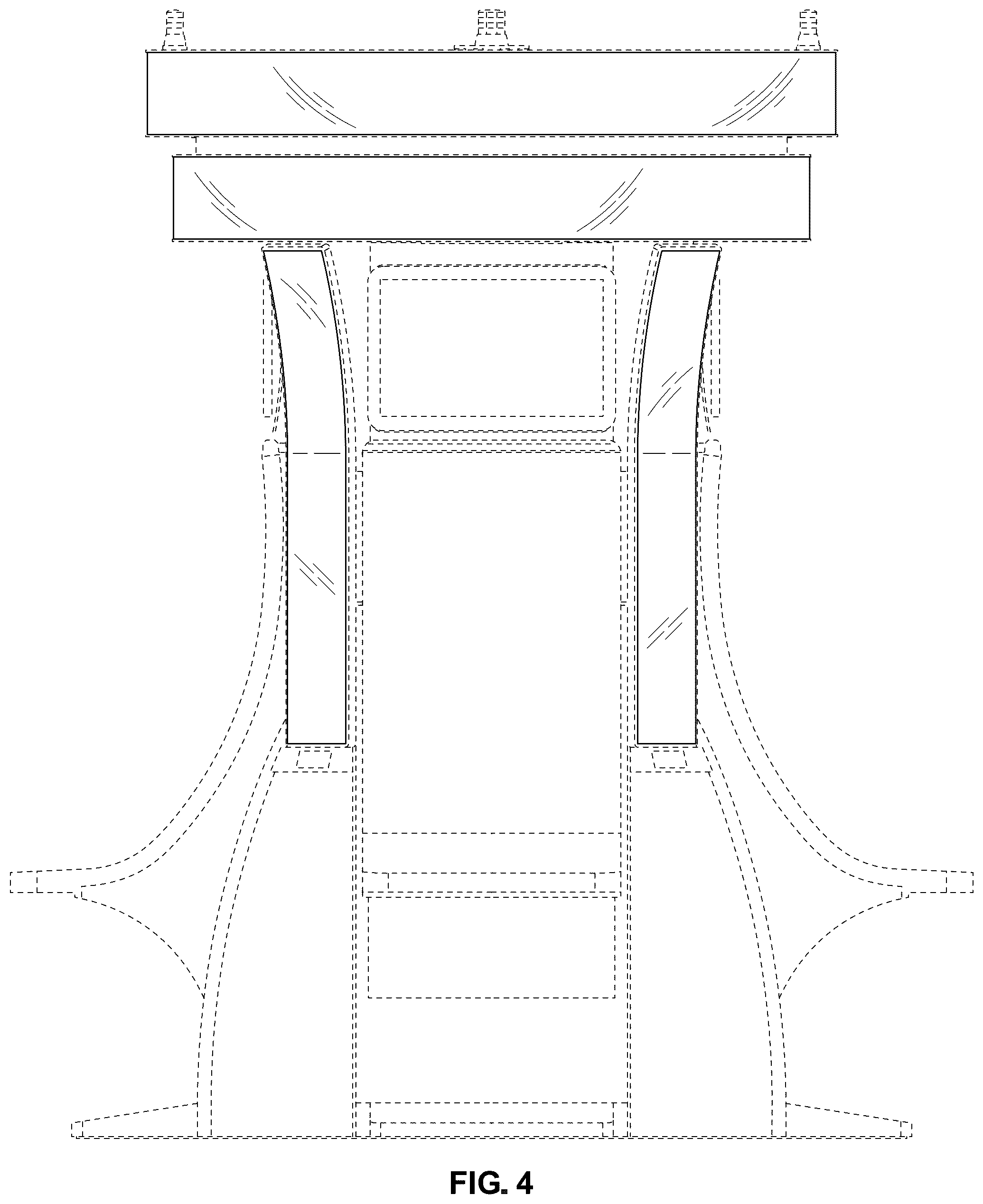 Patent USD1075932 Figure 4 – Gaming machine