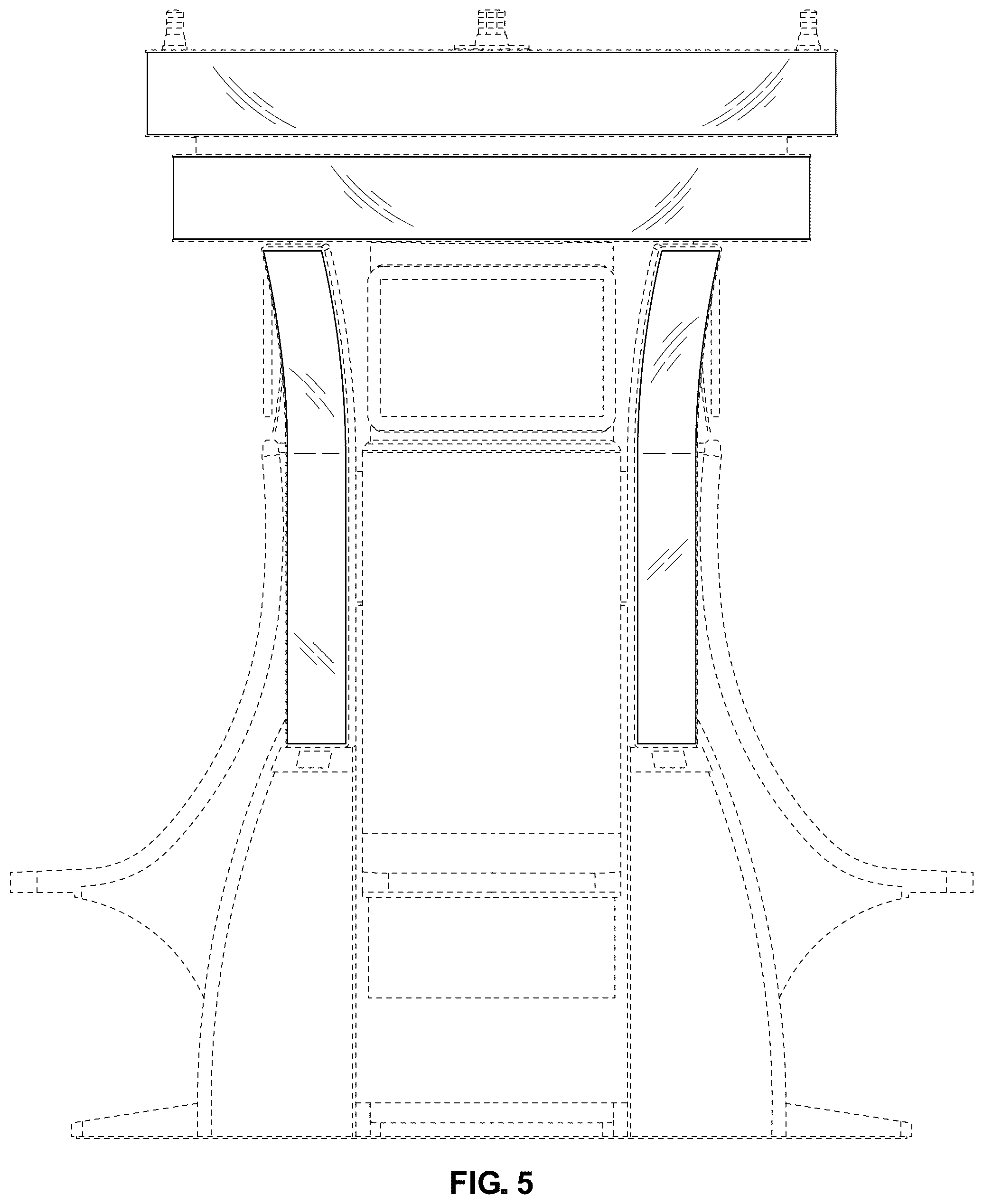 Patent USD1075932 Figure 5 – Gaming machine