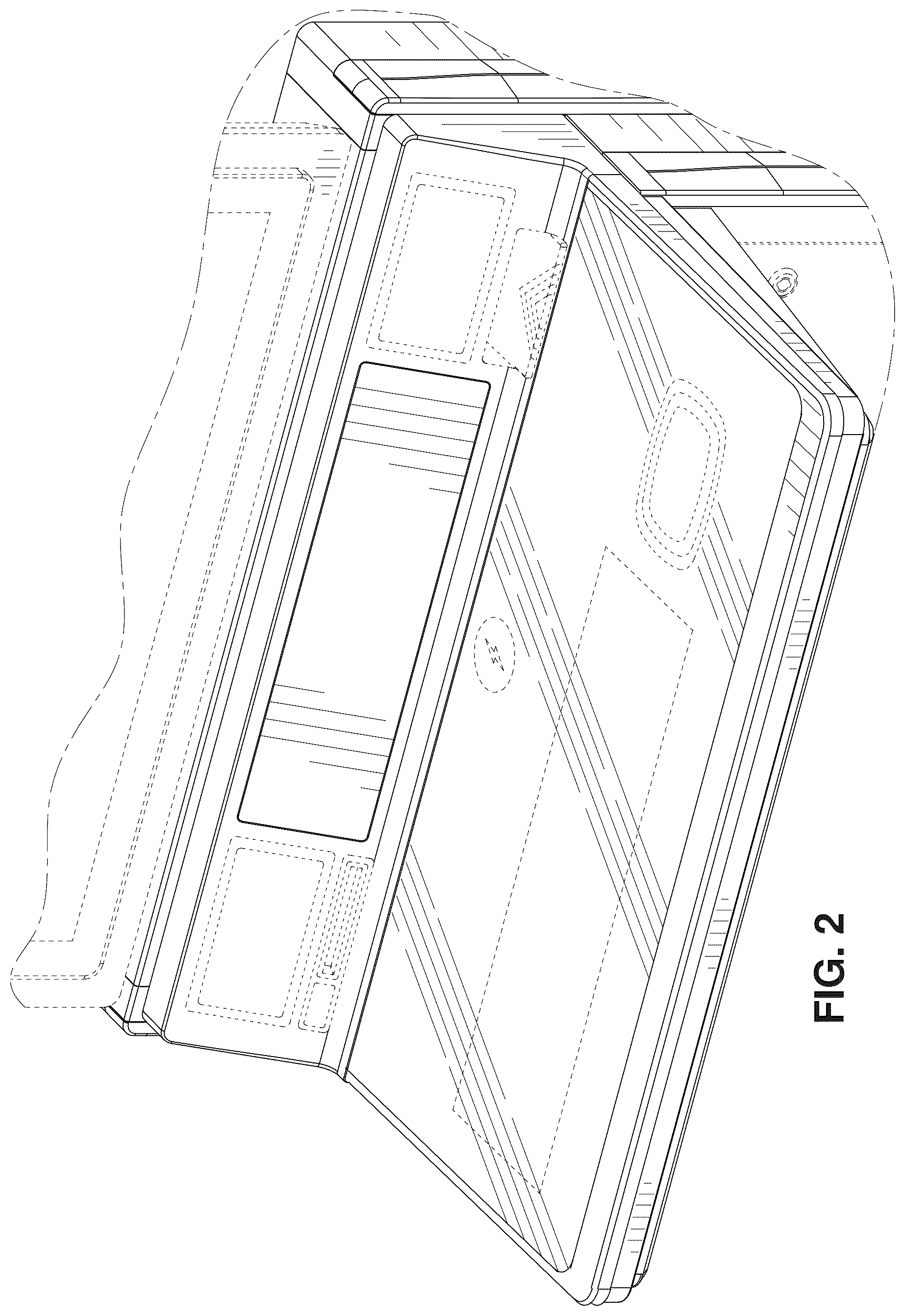 Patent USD1075933 Figure 2 – Gaming machine