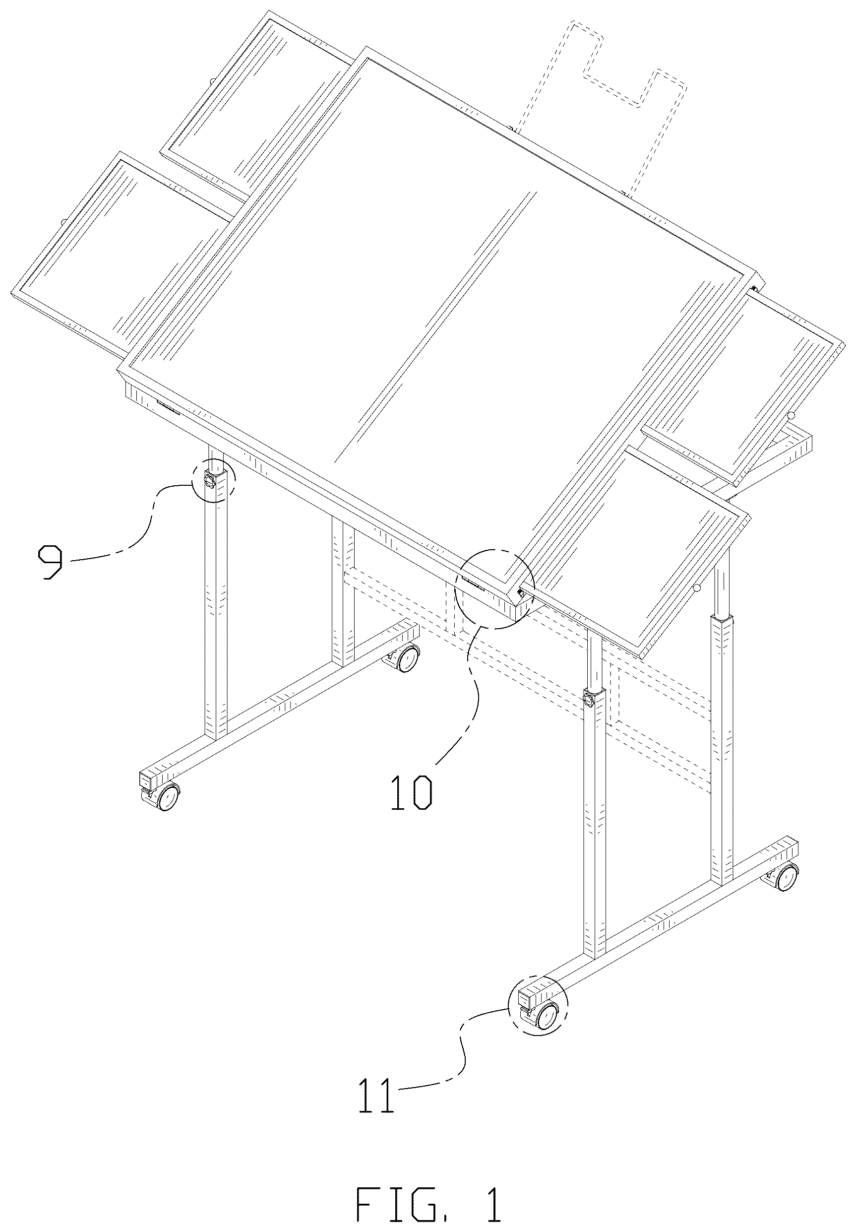 Patent USD1075935 Figure 1 – Puzzle table