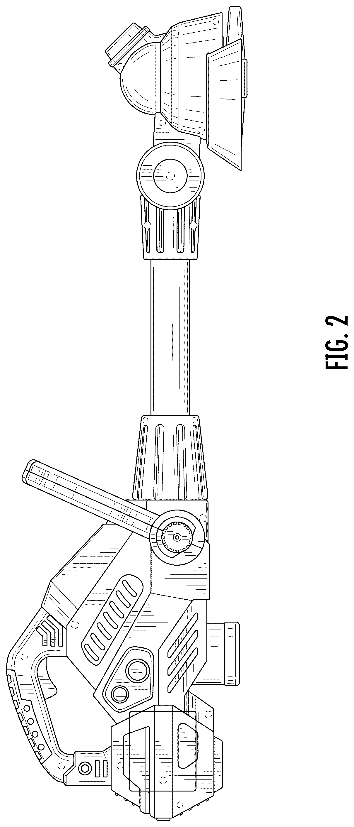 Patent USD1075938 Figure 2 – String trimmer bubble toy