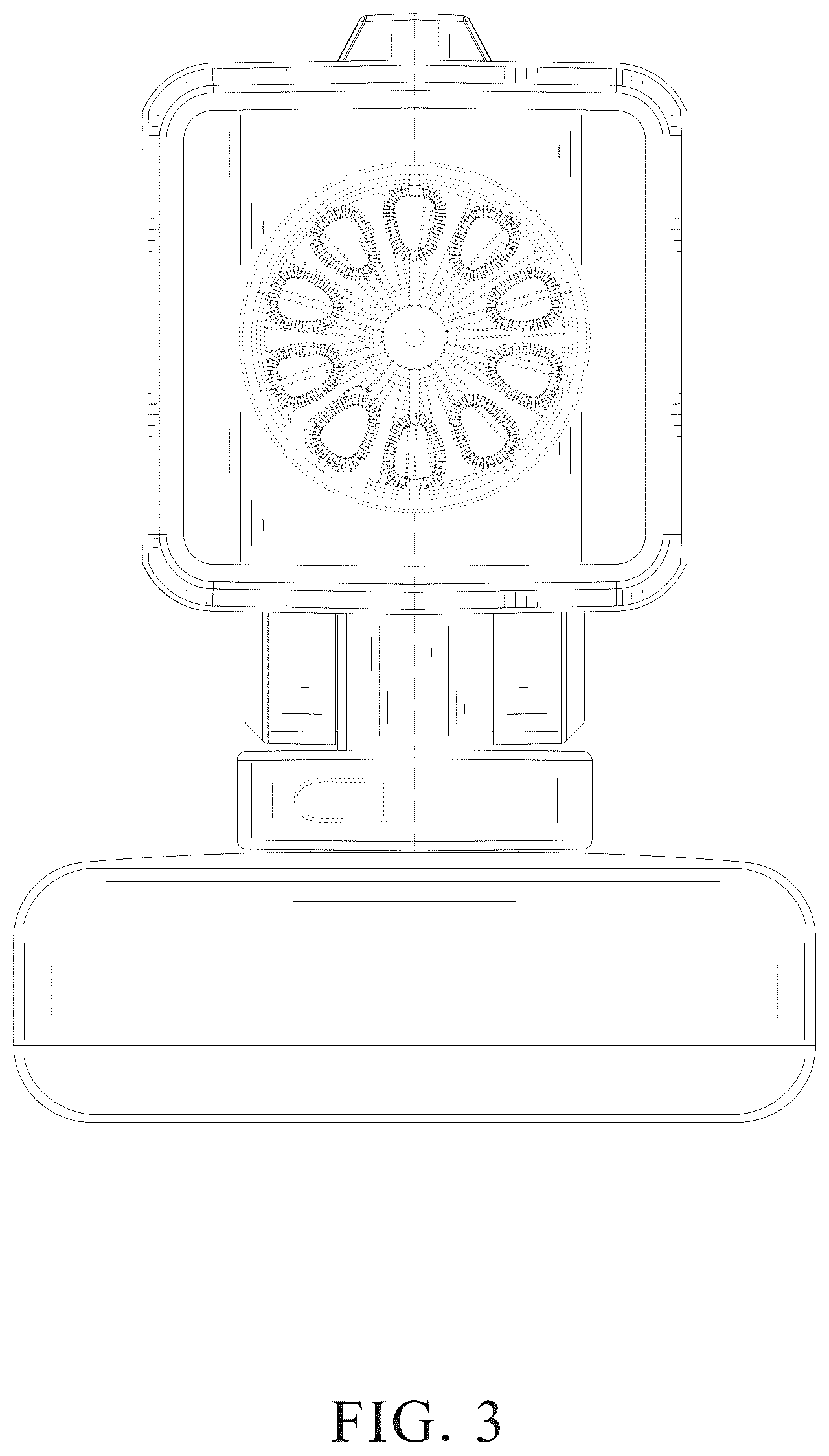 Patent USD1075939 Figure 3 – Toy bubble machine