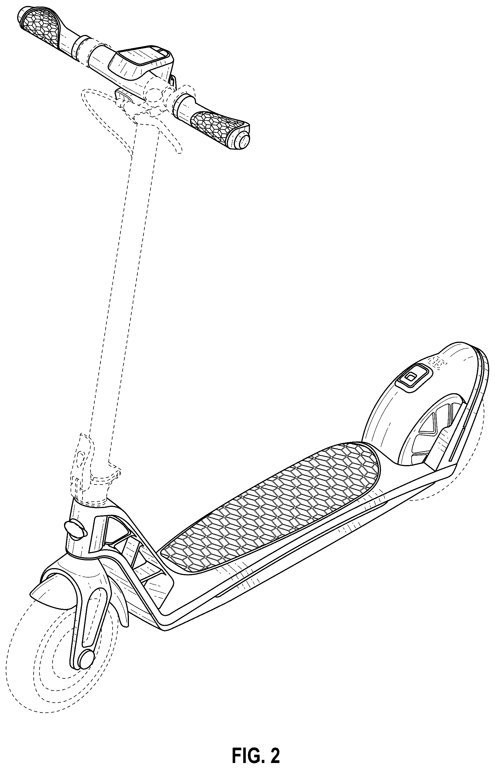 Patent USD1075941 Figure 2 – Scooter