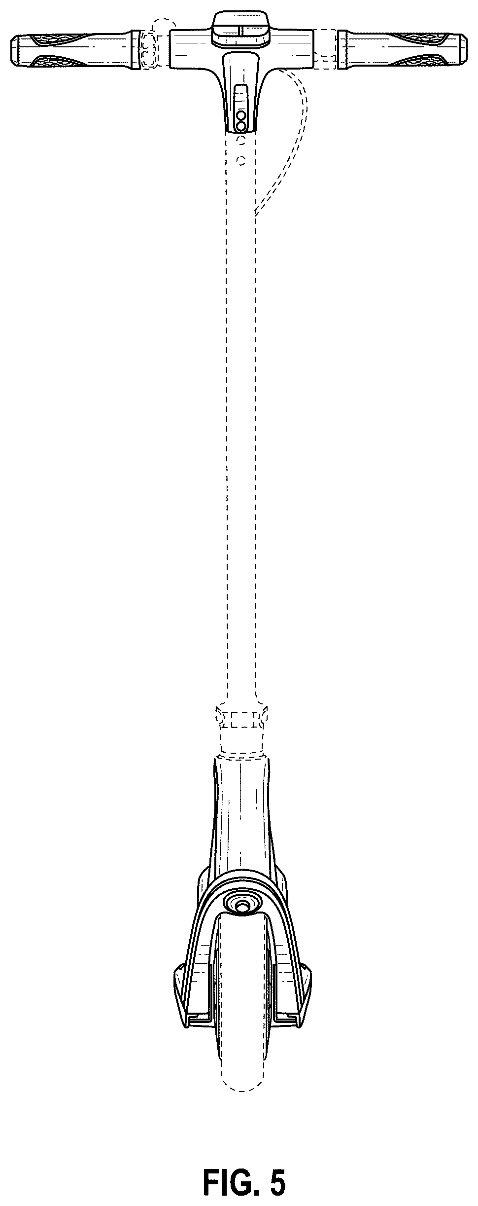 Patent USD1075941 Figure 5 – Scooter