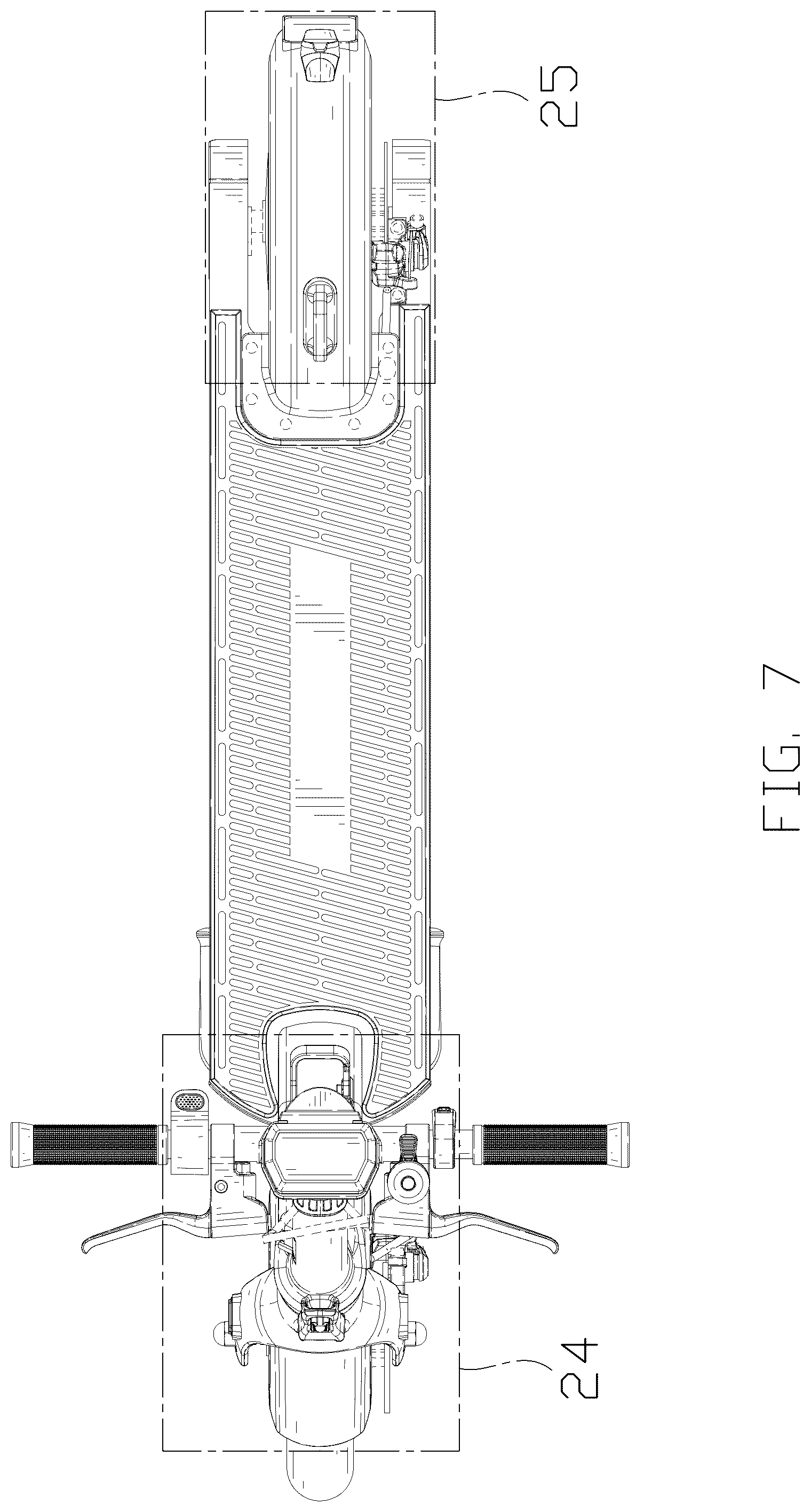 Patent USD1075942 Figure 7 – Scooter