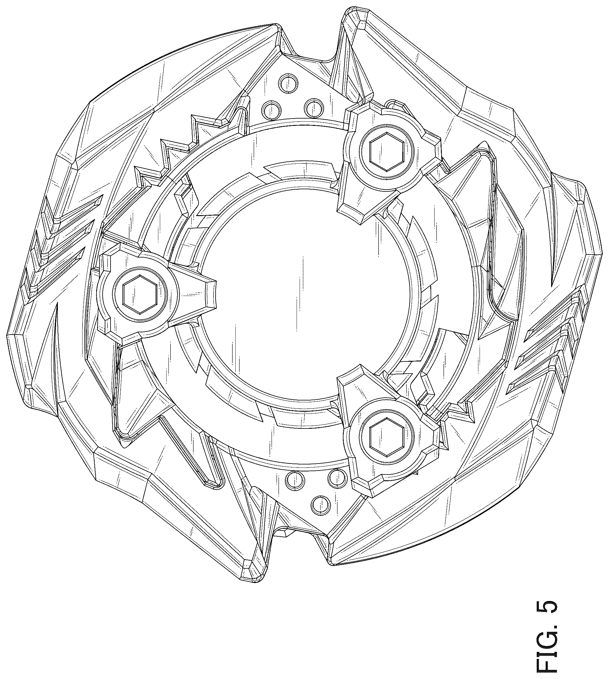 Patent USD1075946 Figure 5 – Spinning top toy