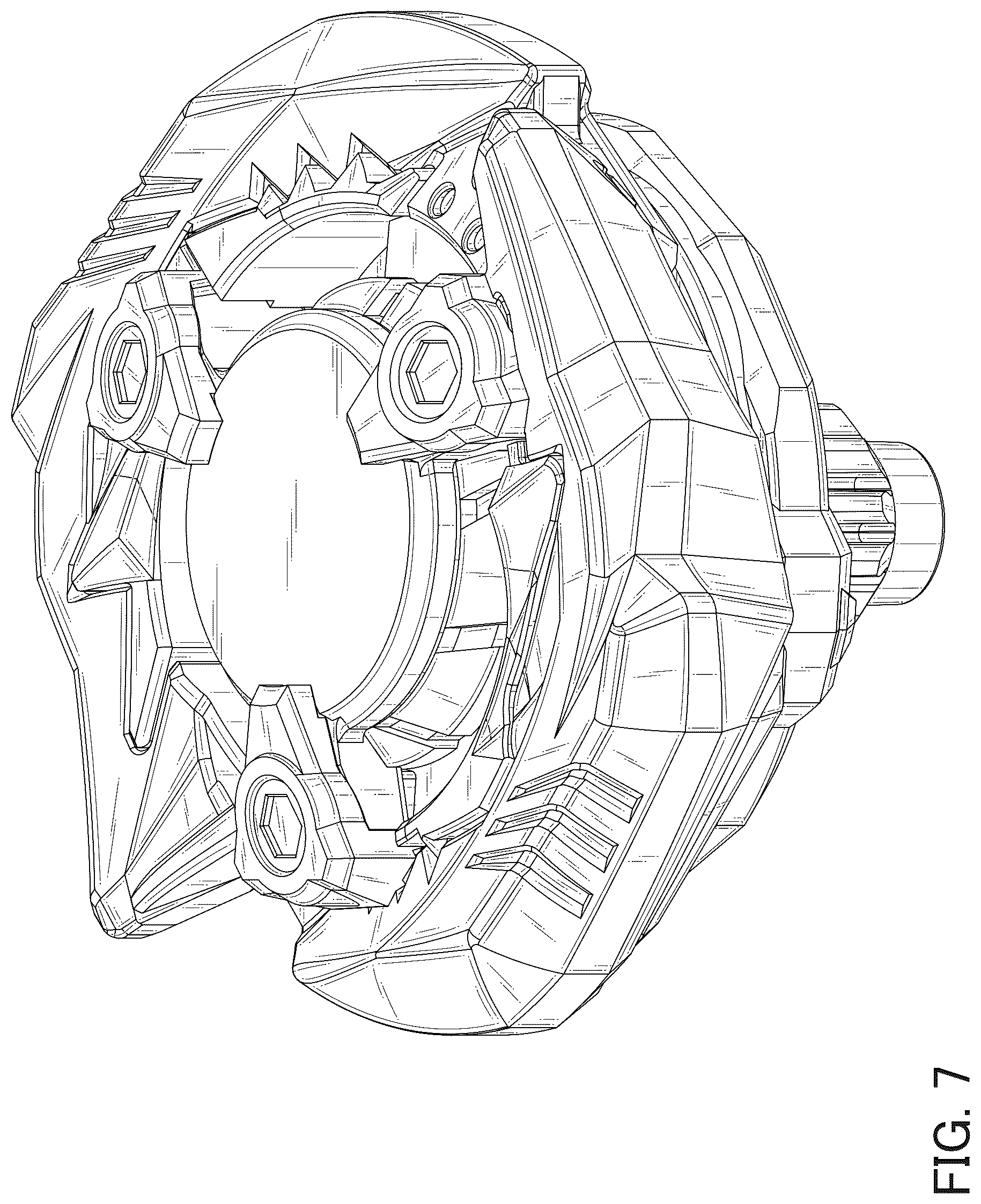 Patent USD1075946 Figure 7 – Spinning top toy