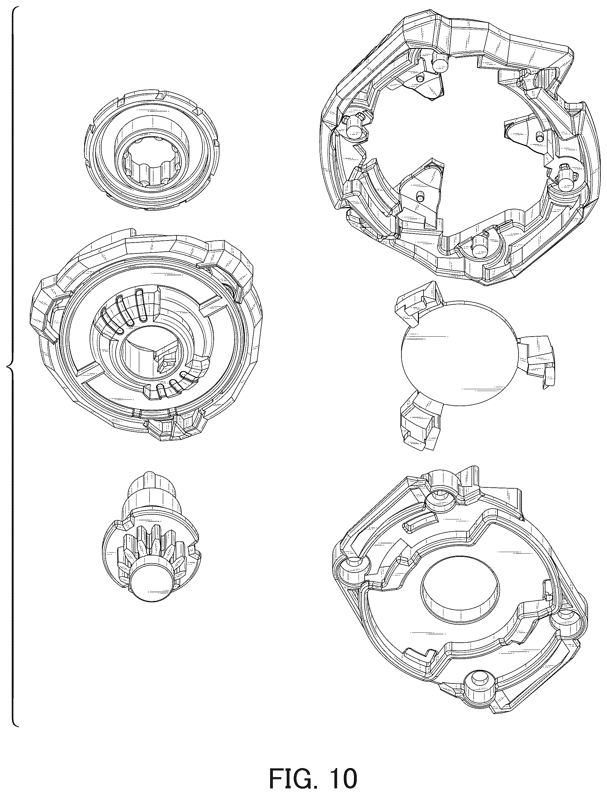 Patent USD1075946 Figure 10 – Spinning top toy