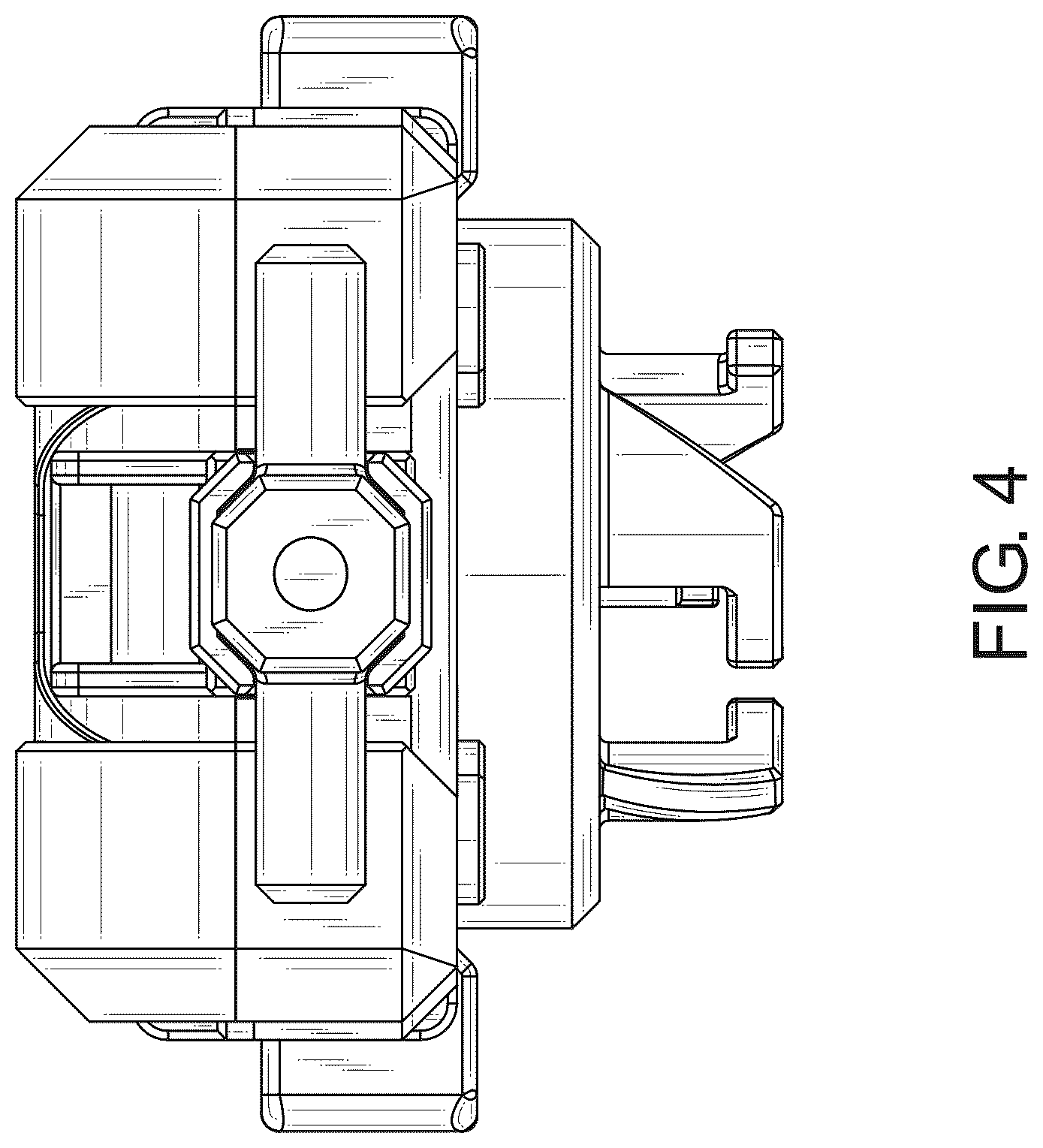 Patent USD1075947 Figure 4 – Launching apparatus for spinning top toy
