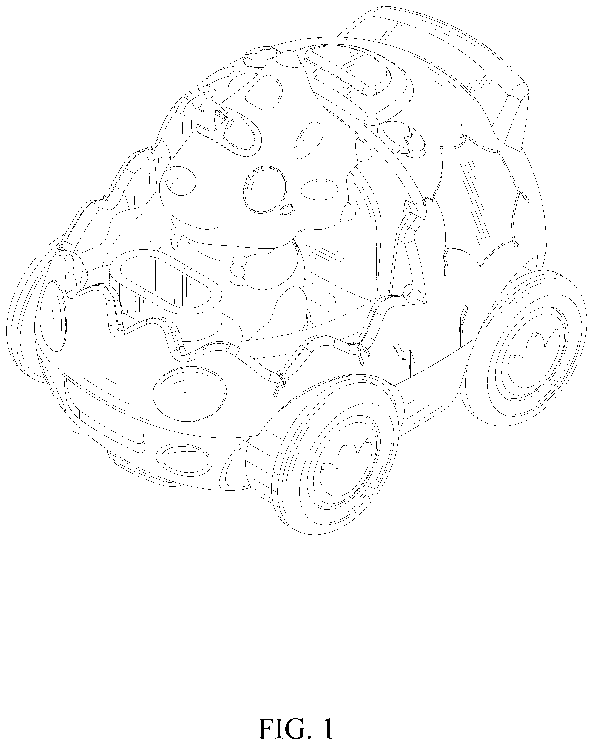 Patent USD1075955 Figure 1 – Toy car